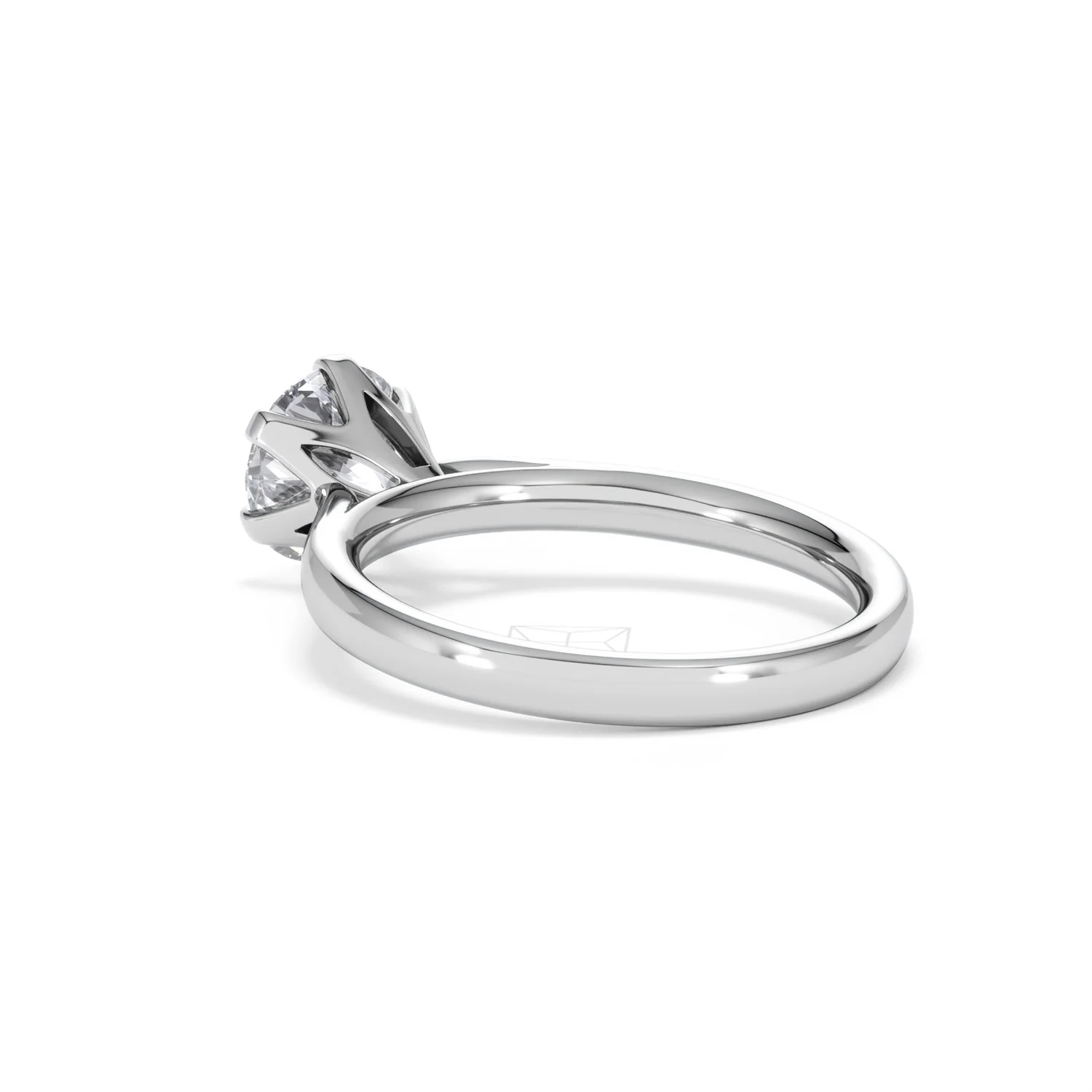 1.50 Carat Diamond Engagement Ring High Set Chloe Lab F/VS1 Platinum - Image 57