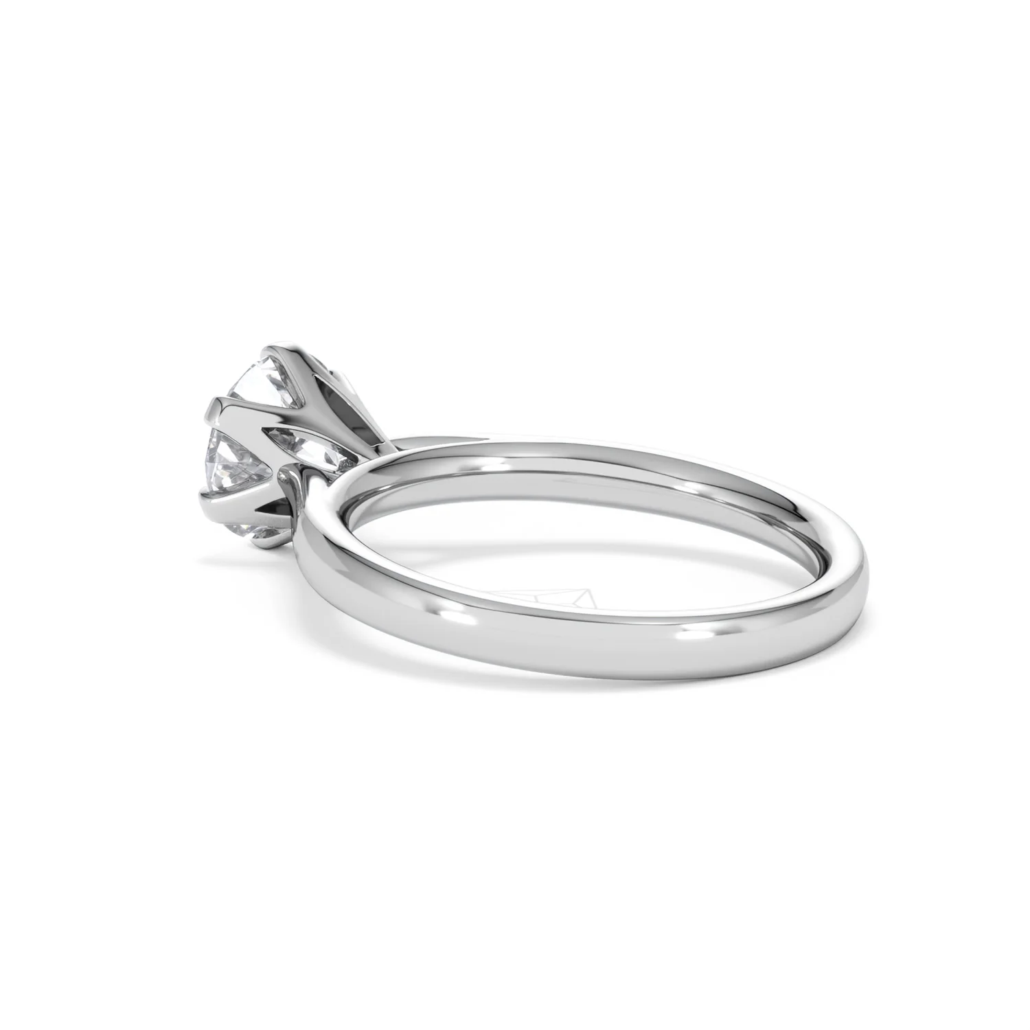 1.50 Carat Diamond Engagement Ring High Set Chloe Lab F/VS1 Platinum - Image 59