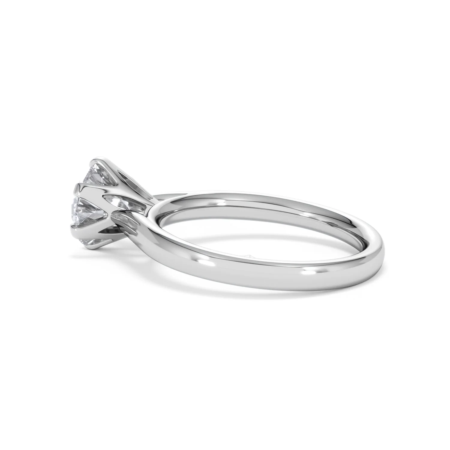 1.50 Carat Diamond Engagement Ring High Set Chloe Lab F/VS1 Platinum - Image 63