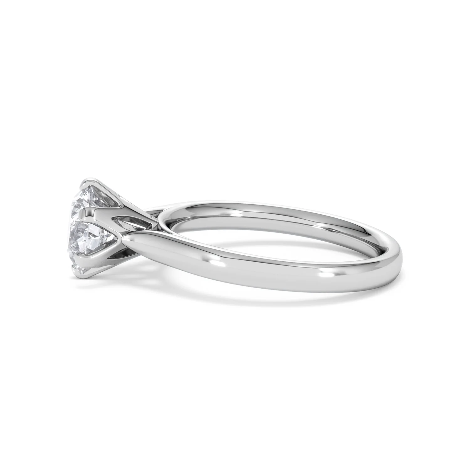 1.50 Carat Diamond Engagement Ring High Set Chloe Lab F/VS1 Platinum - Image 69