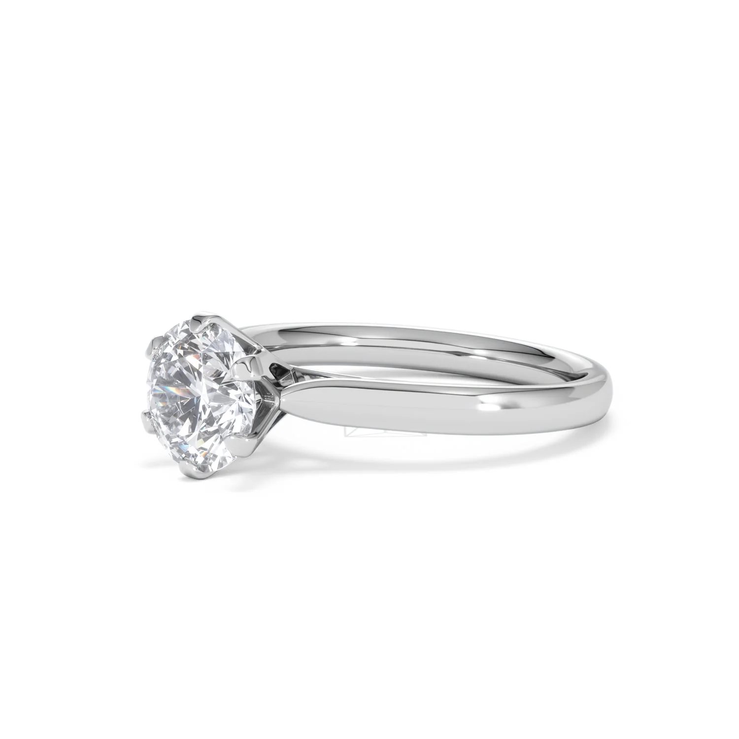 1.50 Carat Diamond Engagement Ring High Set Chloe Lab F/VS1 Platinum - Image 78