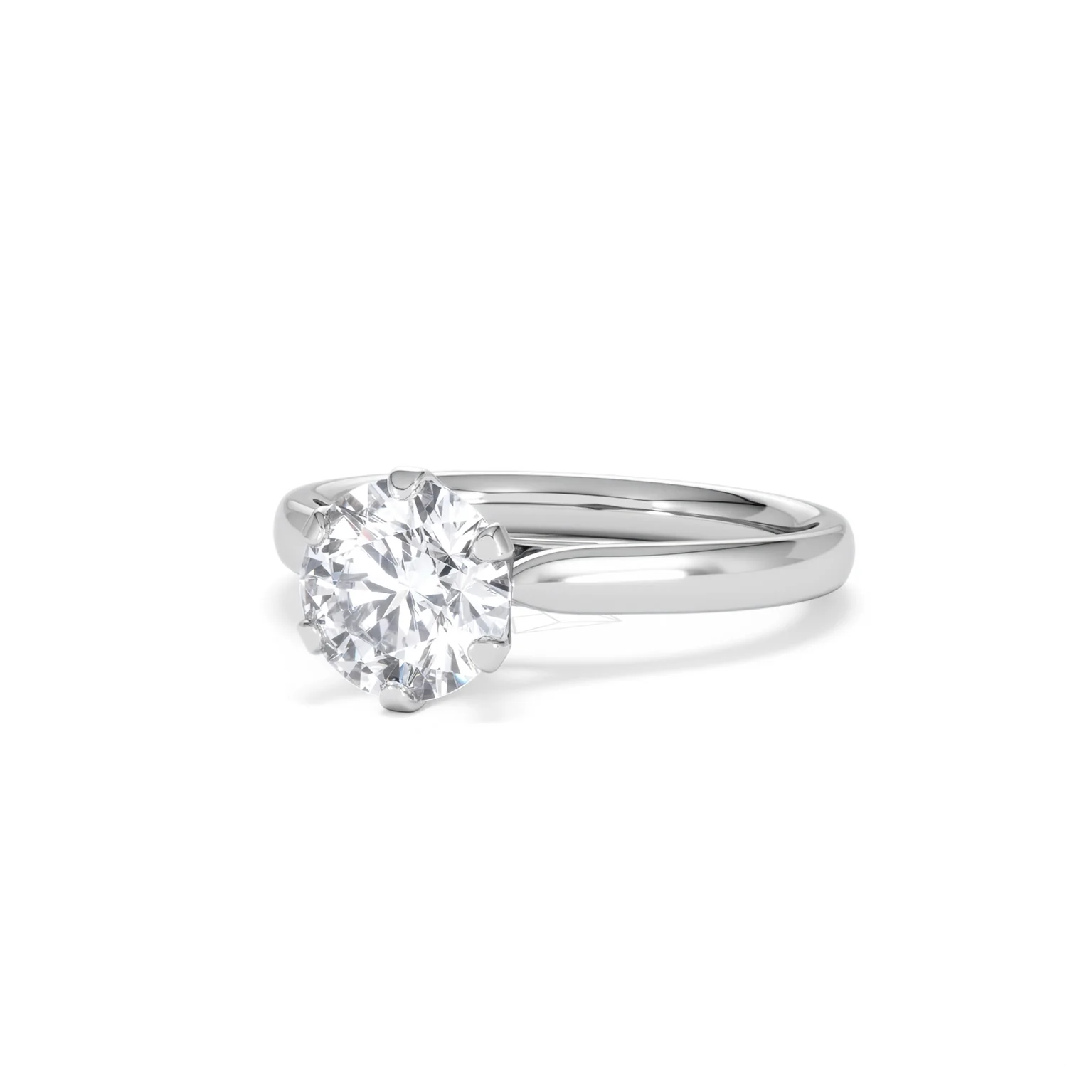 1.50 Carat Diamond Engagement Ring High Set Chloe Lab F/VS1 Platinum - Image 83