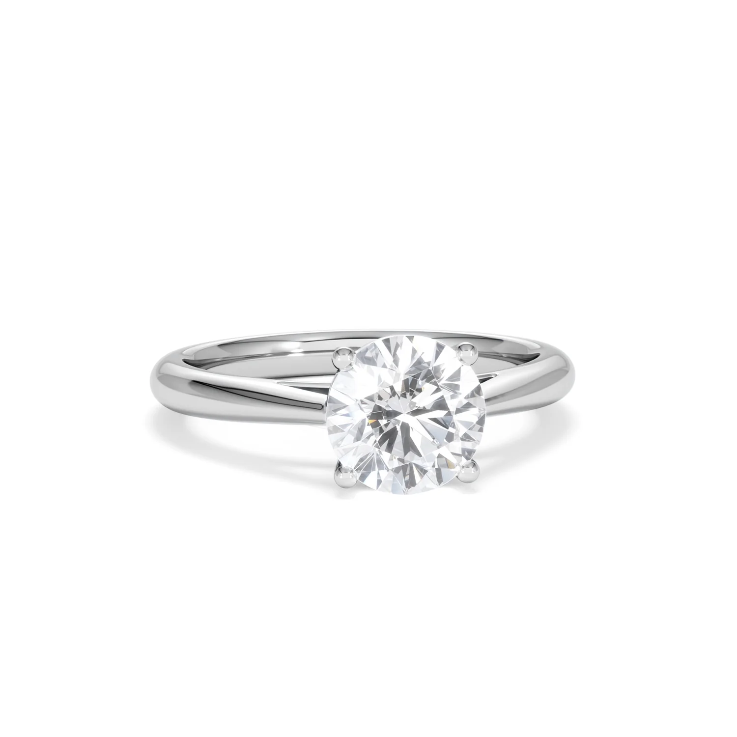 1.50ct Diamond Engagement Ring Elysia Lab F/VS1 18K White Gold - Image 10