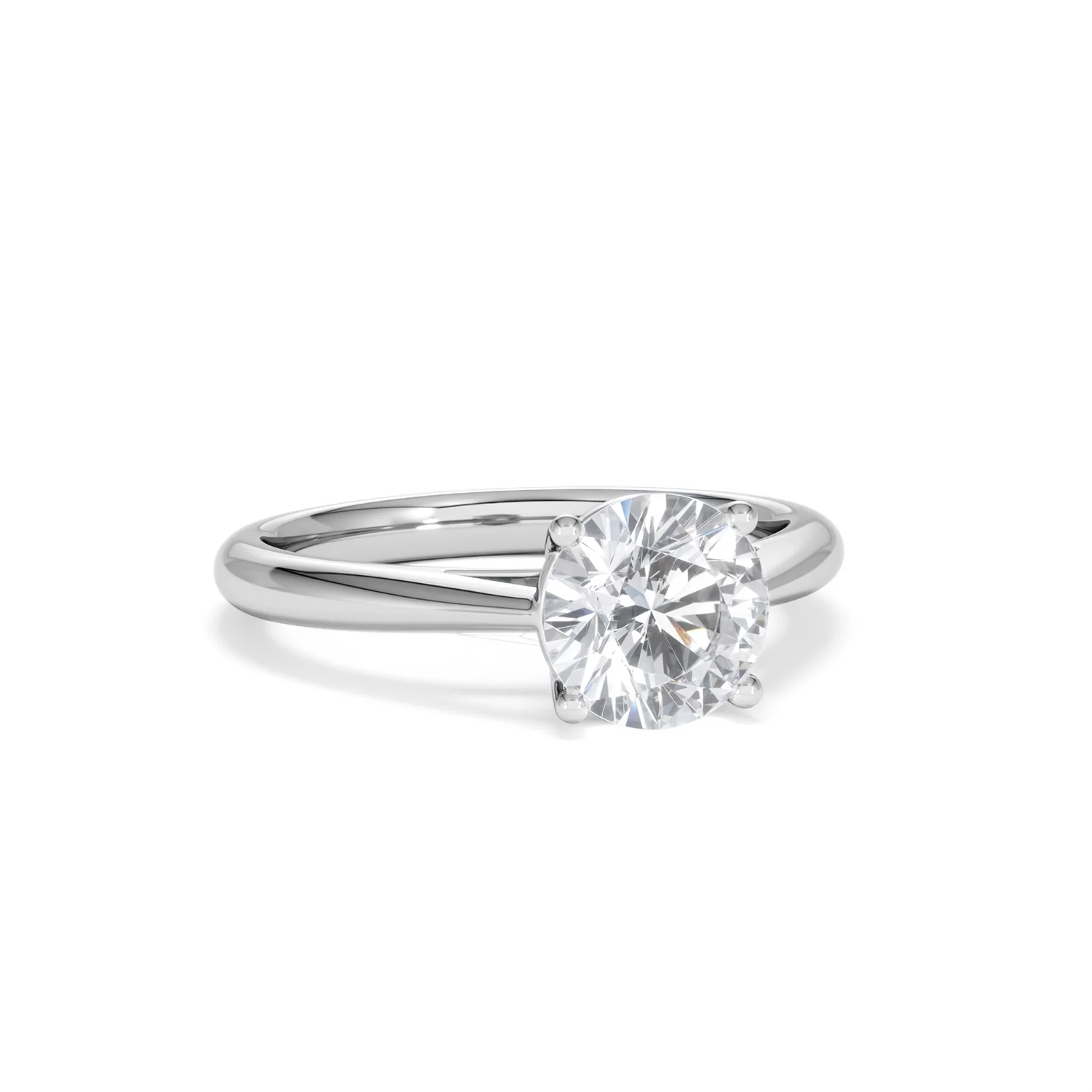 1.50ct Diamond Engagement Ring Elysia Lab F/VS1 18K White Gold - Image 12