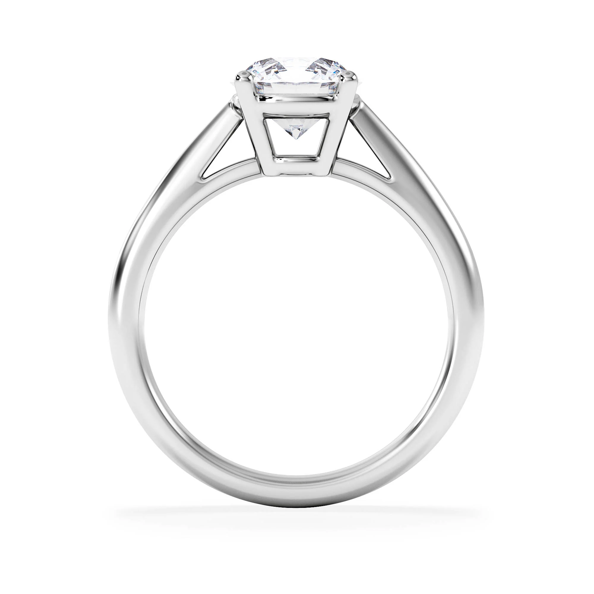 1.50ct Diamond Engagement Ring Elysia Lab F/VS1 18K White Gold - Image 3