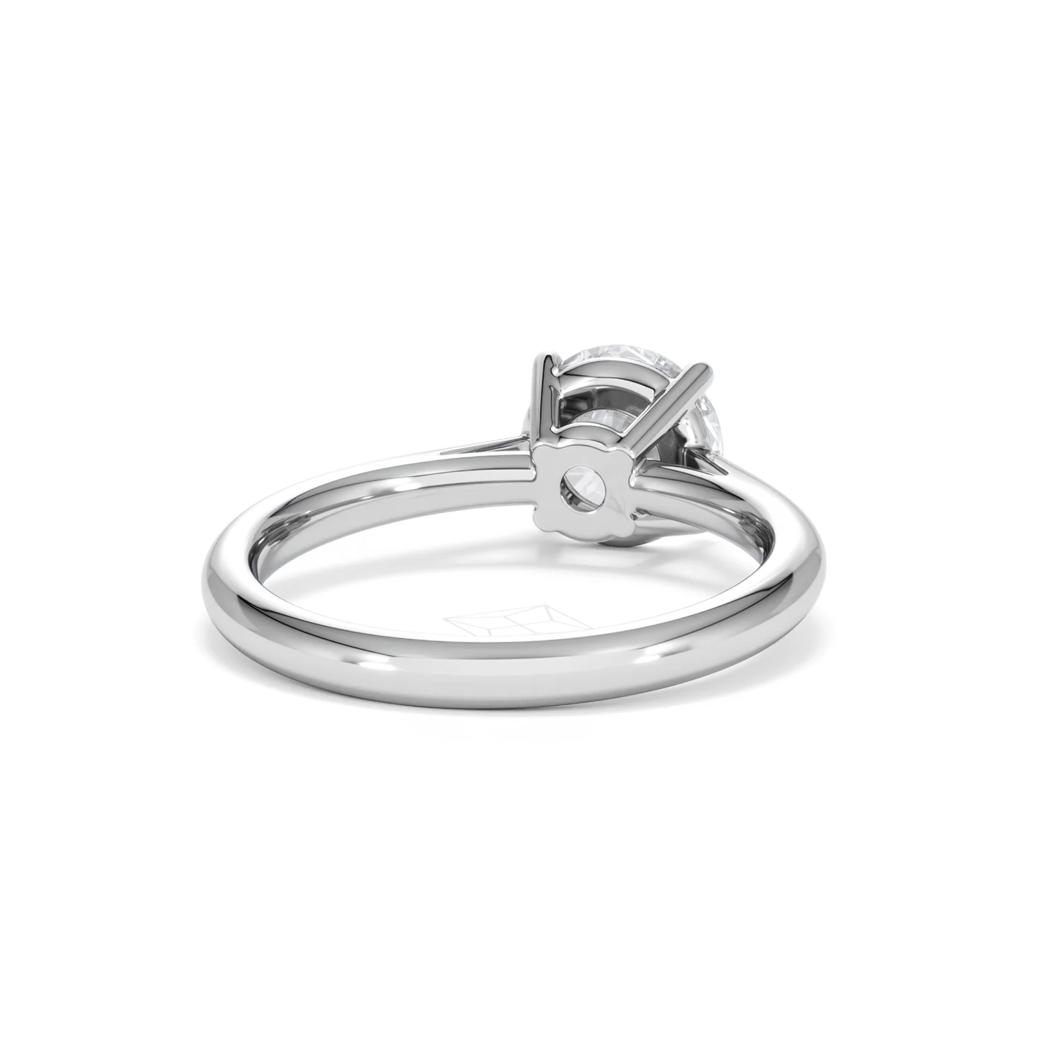 1.50ct Diamond Engagement Ring Elysia Lab F/VS1 18K White Gold - Image 44