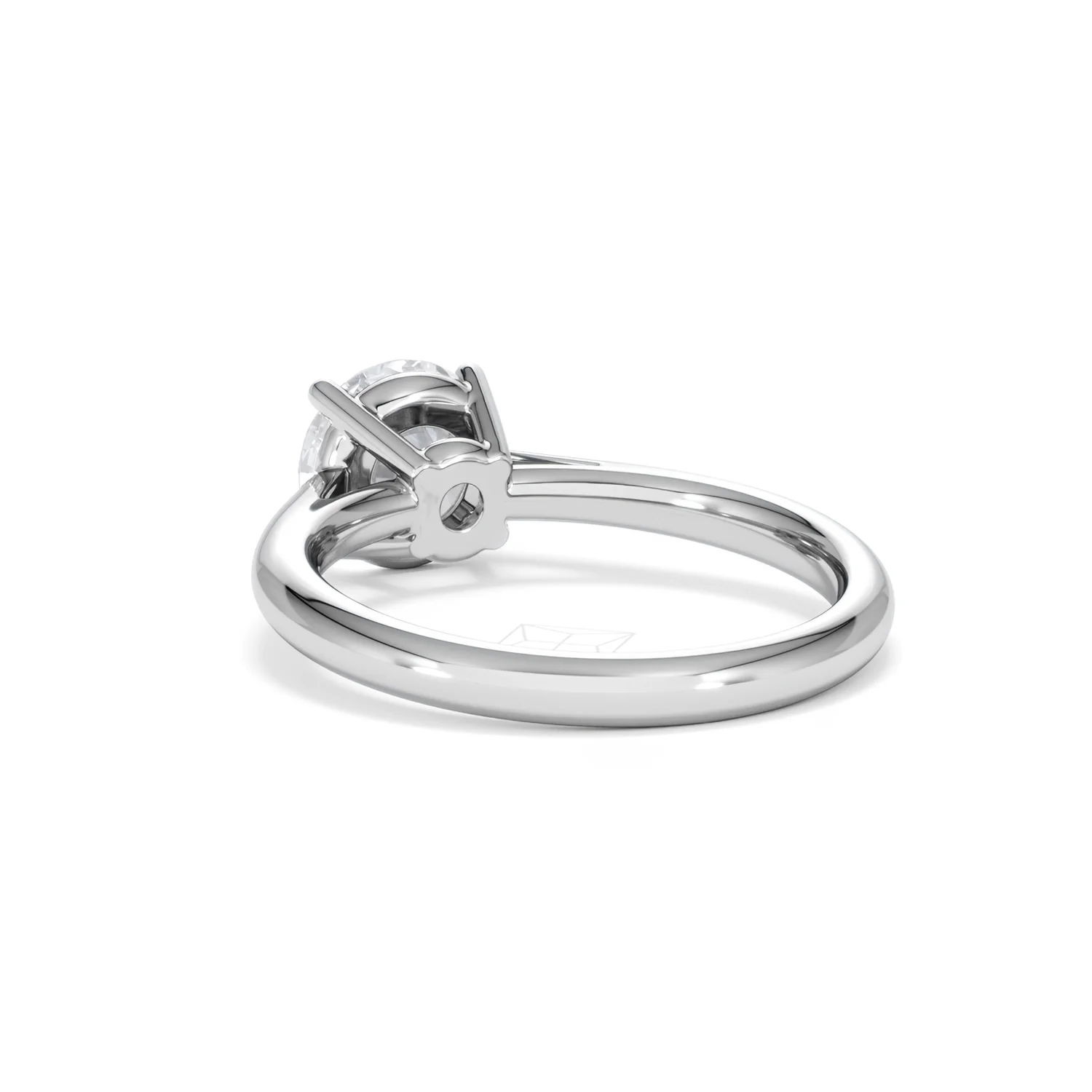 1.50ct Diamond Engagement Ring Elysia Lab F/VS1 18K White Gold - Image 54