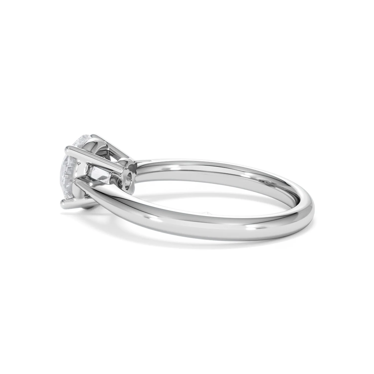 1.50ct Diamond Engagement Ring Elysia Lab F/VS1 18K White Gold - Image 63