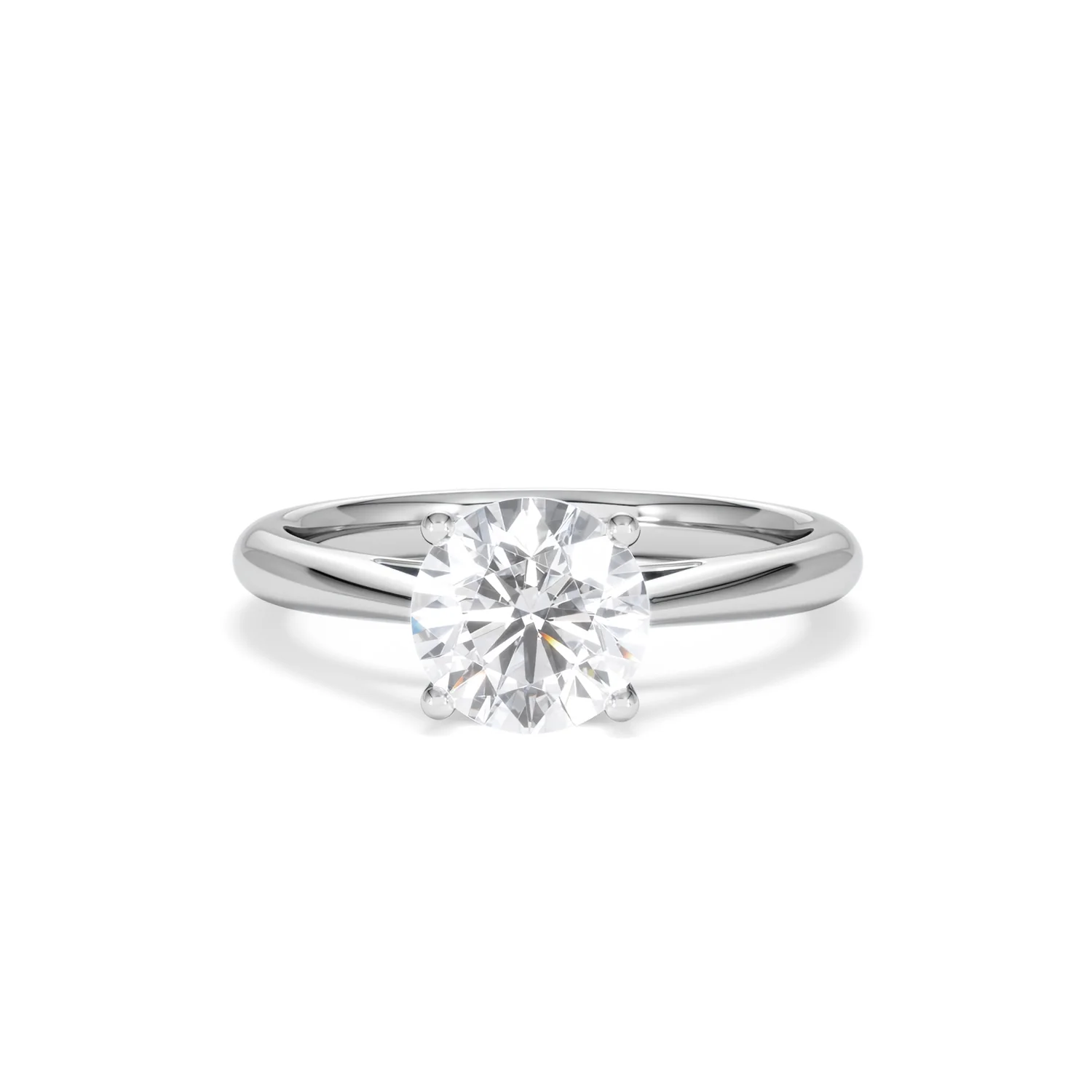 1.50ct Diamond Engagement Ring Elysia Lab F/VS1 18K White Gold - Image 87