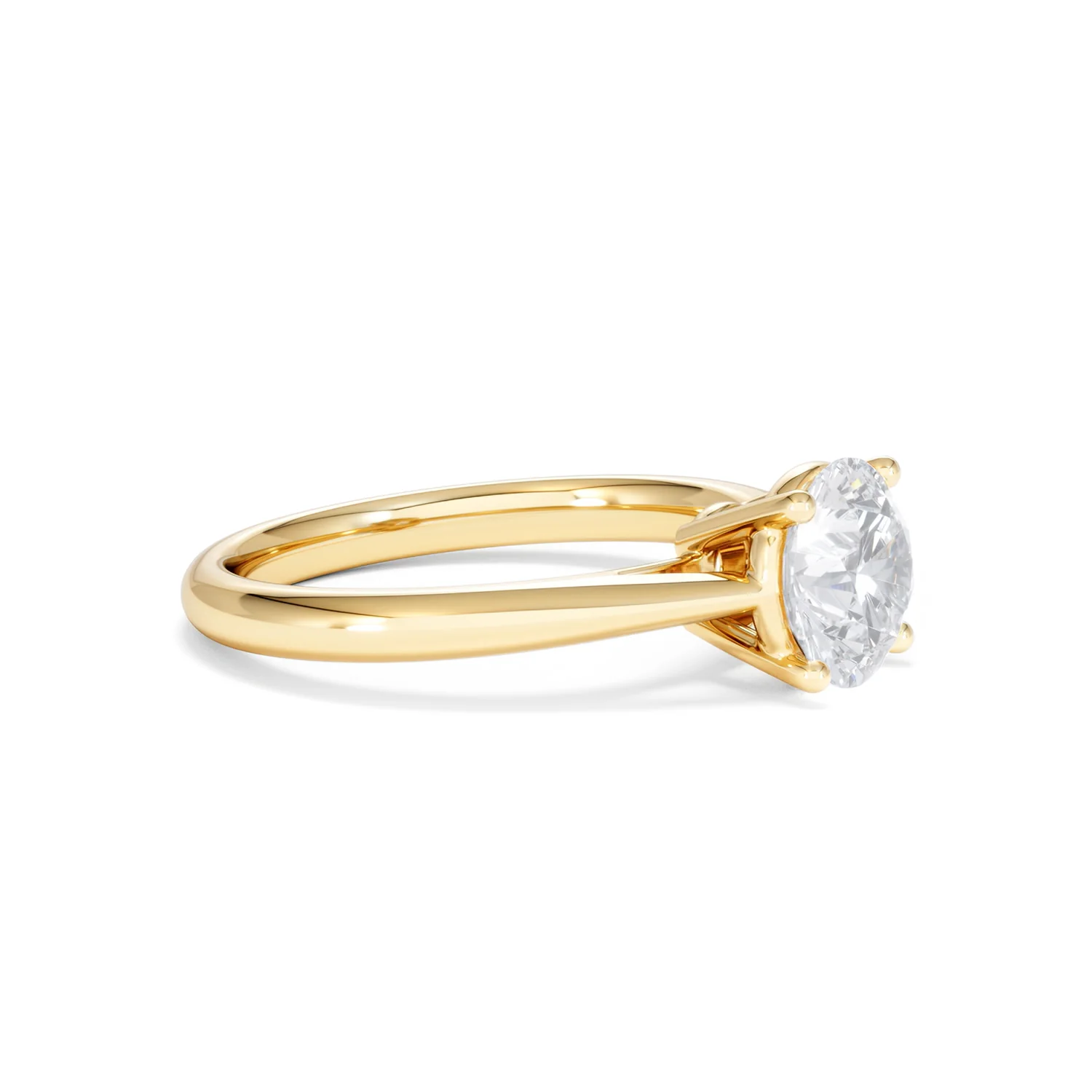 1.50ct Diamond Engagement Ring Elysia Lab F/VS1 IGI Certified 18K Gold - Image 22
