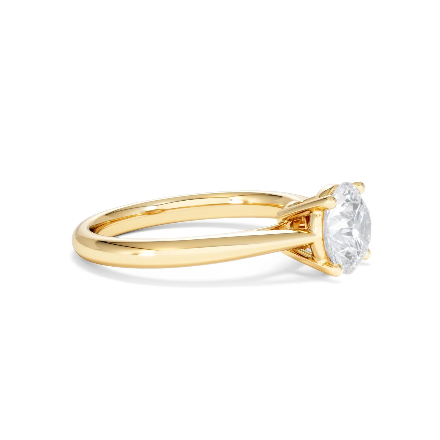 1.50ct Diamond Engagement Ring Elysia Lab F/VS1 IGI Certified 18K Gold - Image 23