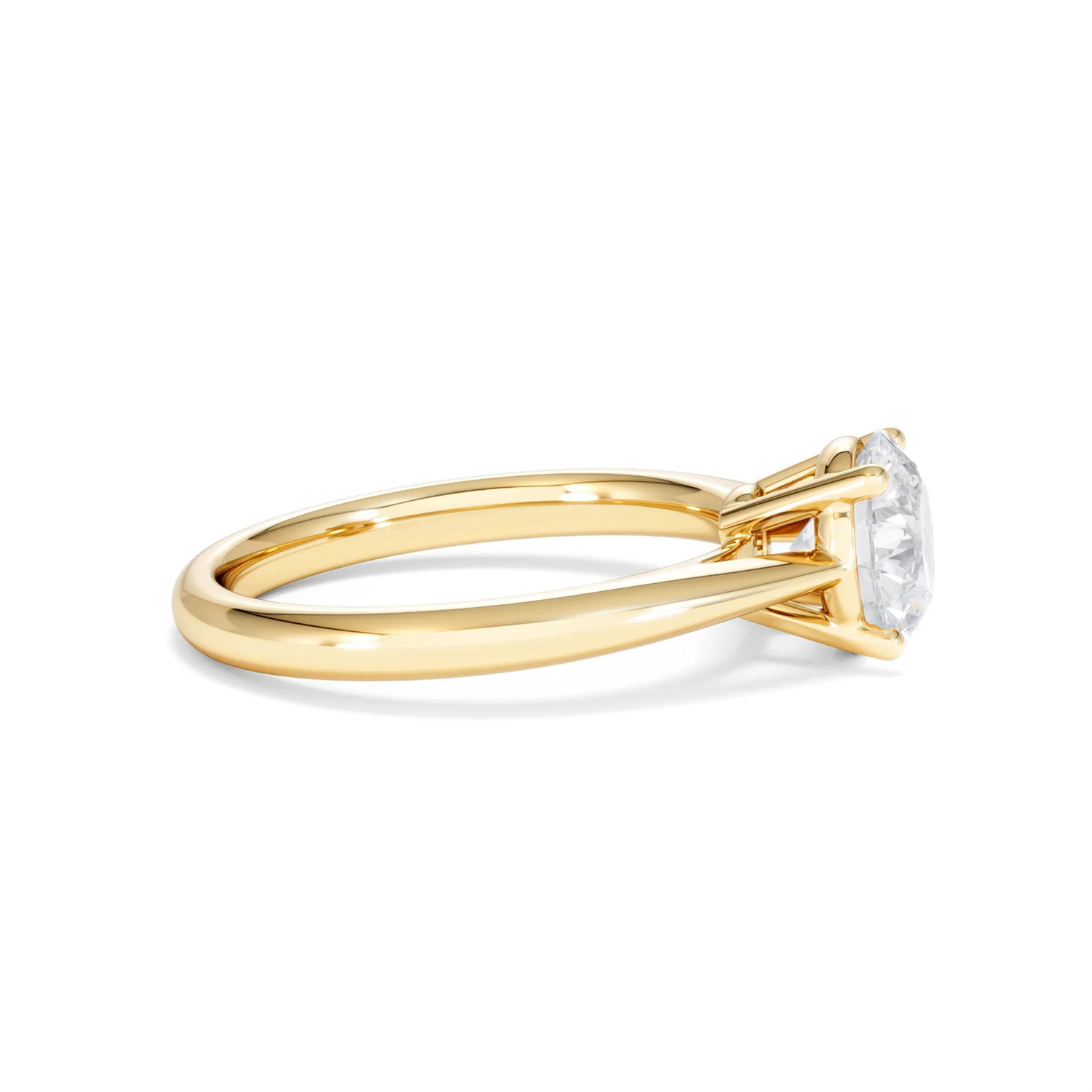 1.50ct Diamond Engagement Ring Elysia Lab F/VS1 IGI Certified 18K Gold - Image 27