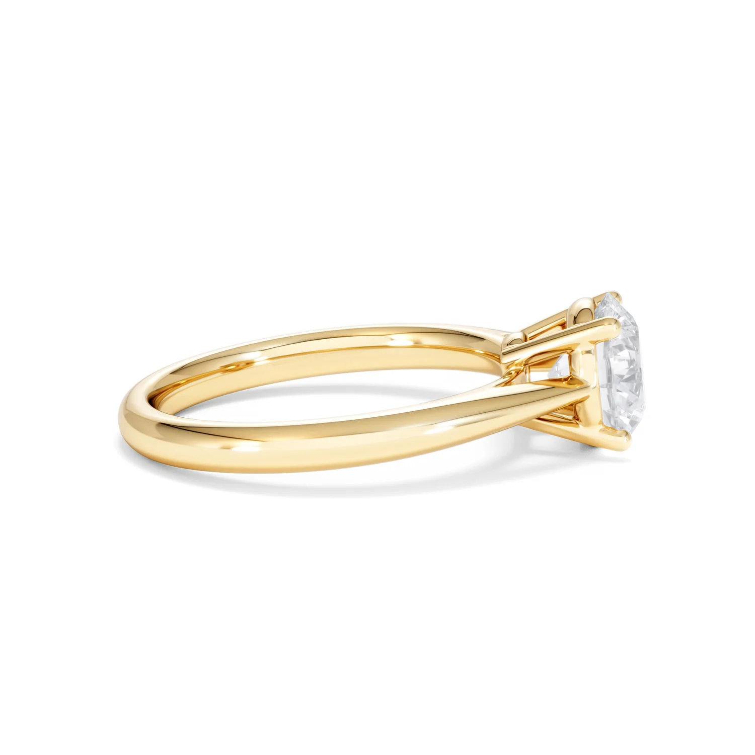 1.50ct Diamond Engagement Ring Elysia Lab F/VS1 IGI Certified 18K Gold - Image 28