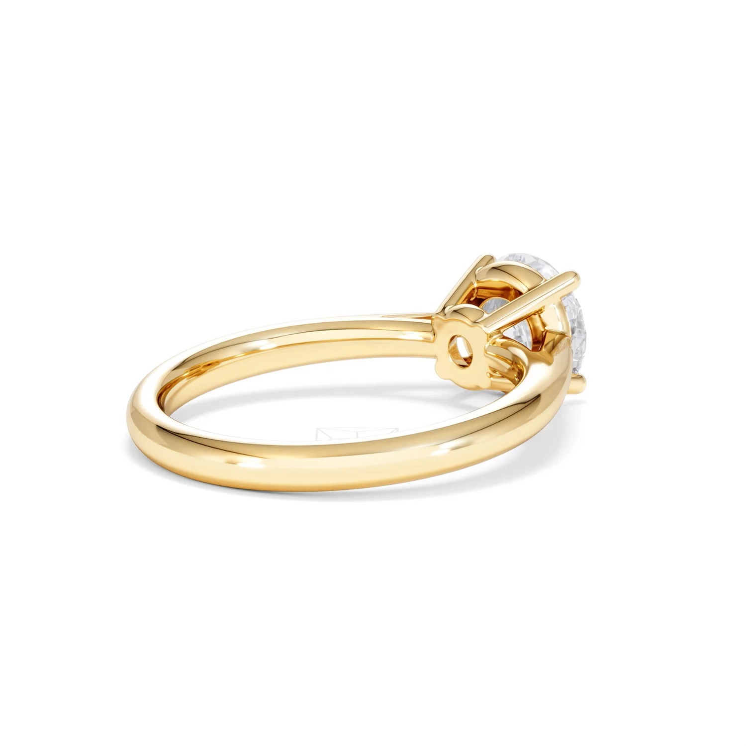 1.50ct Diamond Engagement Ring Elysia Lab F/VS1 IGI Certified 18K Gold - Image 39