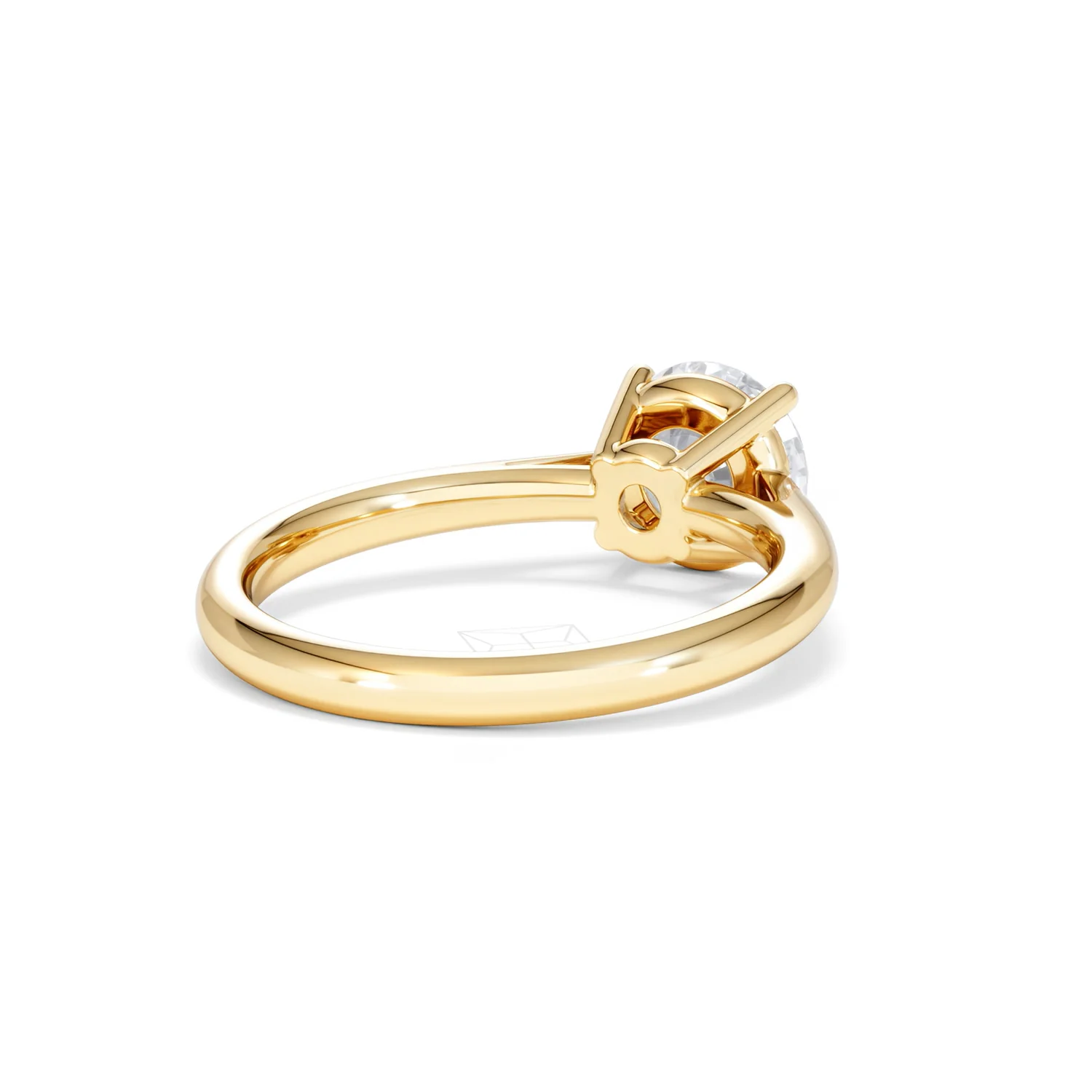 1.50ct Diamond Engagement Ring Elysia Lab F/VS1 IGI Certified 18K Gold - Image 42