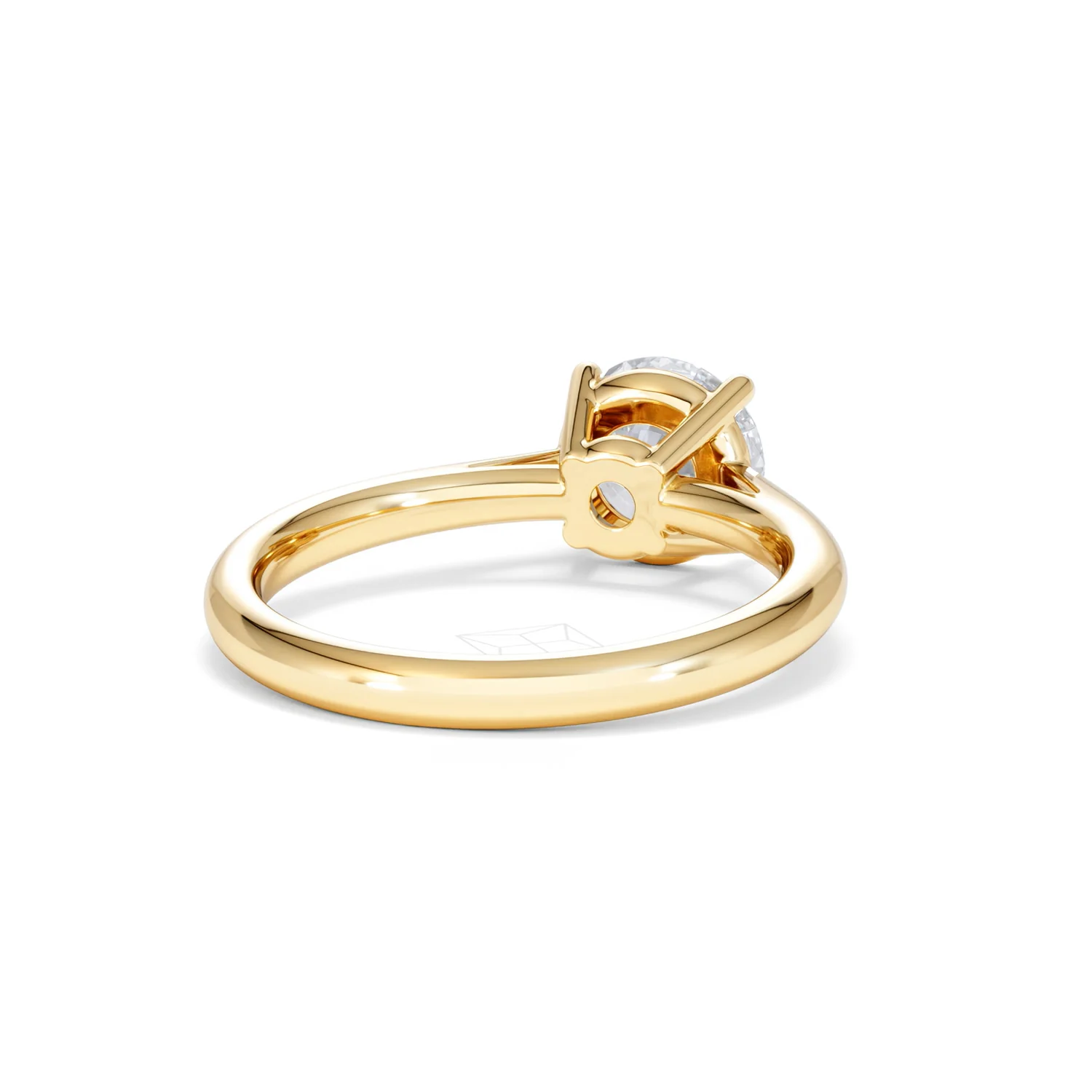 1.50ct Diamond Engagement Ring Elysia Lab F/VS1 IGI Certified 18K Gold - Image 44
