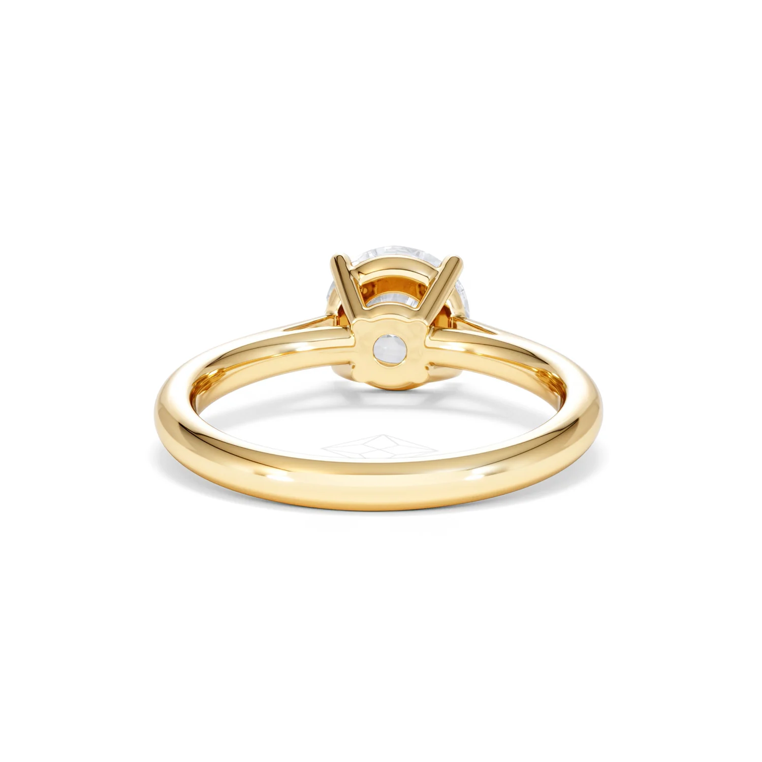 1.50ct Diamond Engagement Ring Elysia Lab F/VS1 IGI Certified 18K Gold - Image 48