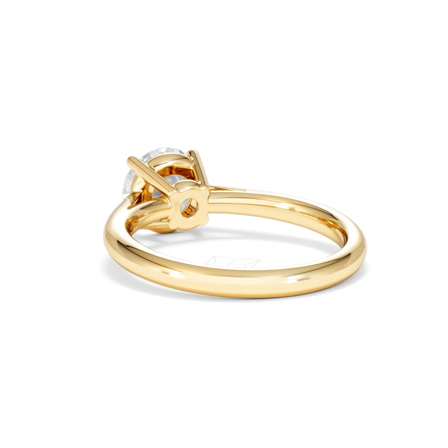 1.50ct Diamond Engagement Ring Elysia Lab F/VS1 IGI Certified 18K Gold - Image 55