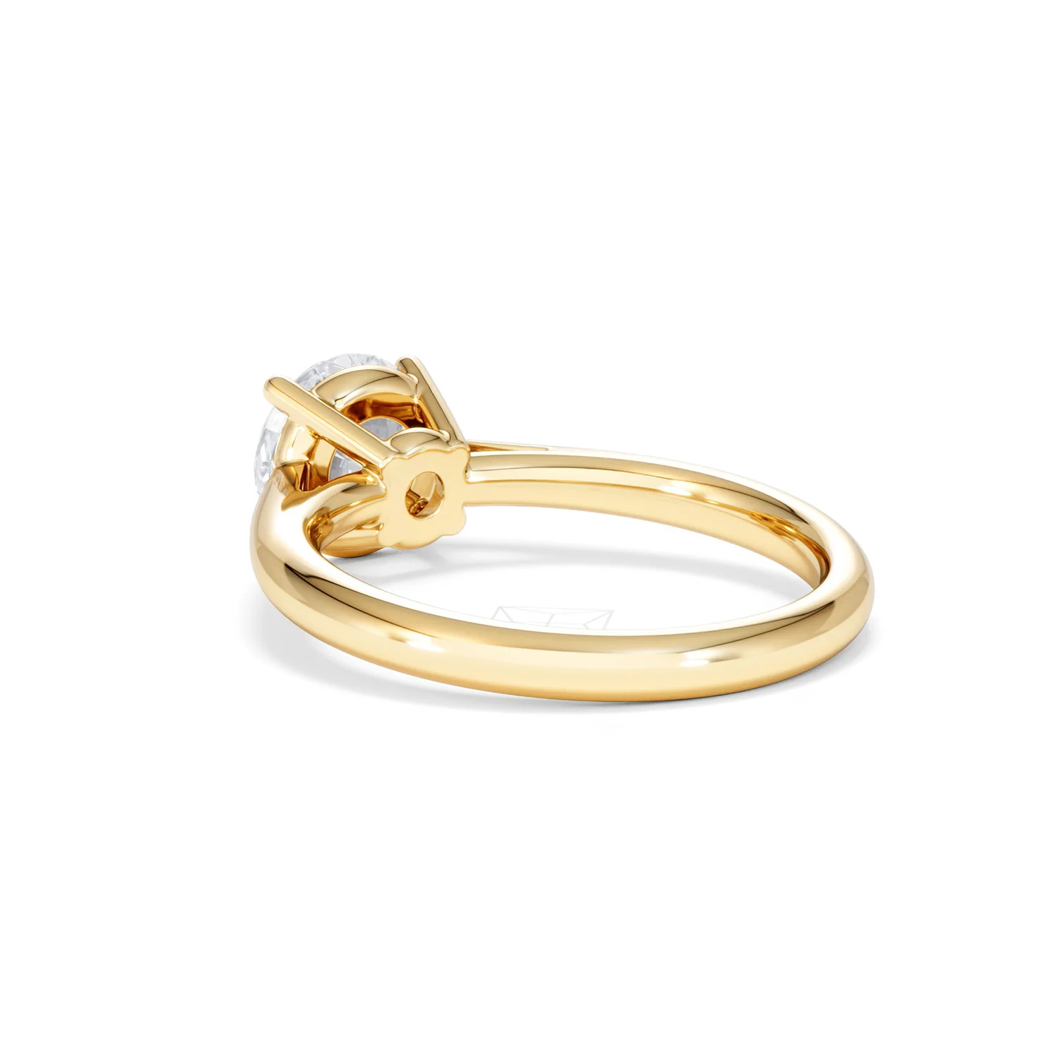 1.50ct Diamond Engagement Ring Elysia Lab F/VS1 IGI Certified 18K Gold - Image 57