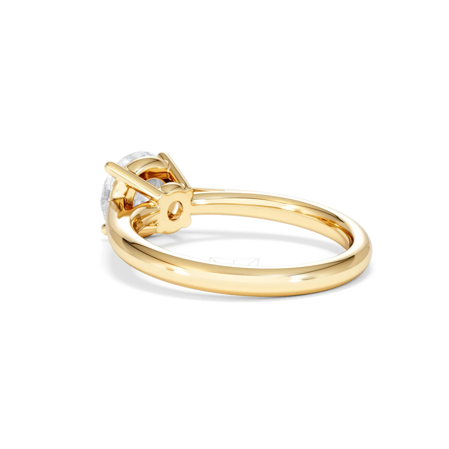 1.50ct Diamond Engagement Ring Elysia Lab F/VS1 IGI Certified 18K Gold - Image 58