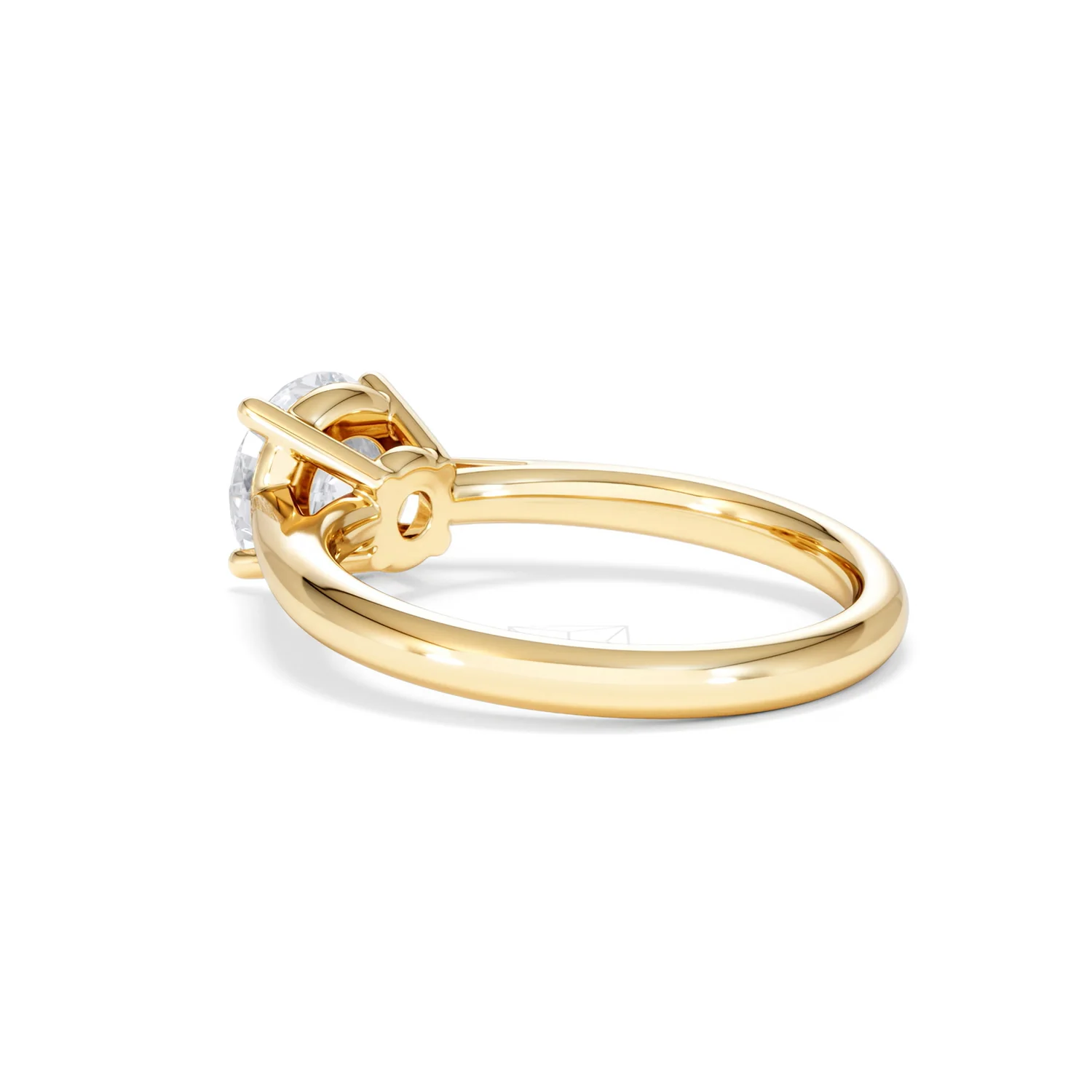 1.50ct Diamond Engagement Ring Elysia Lab F/VS1 IGI Certified 18K Gold - Image 59