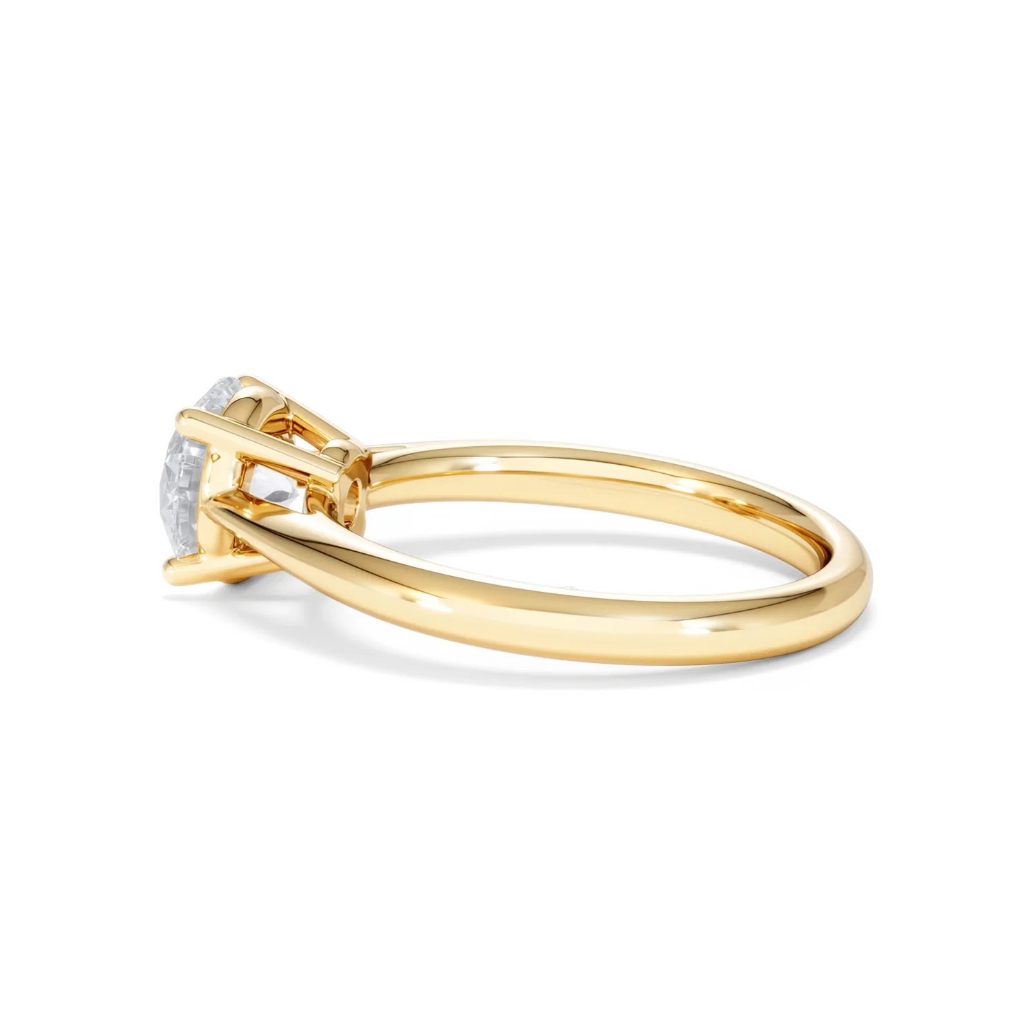 1.50ct Diamond Engagement Ring Elysia Lab F/VS1 IGI Certified 18K Gold - Image 65