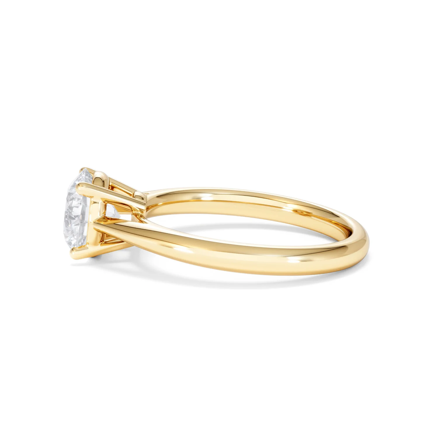 1.50ct Diamond Engagement Ring Elysia Lab F/VS1 IGI Certified 18K Gold - Image 69
