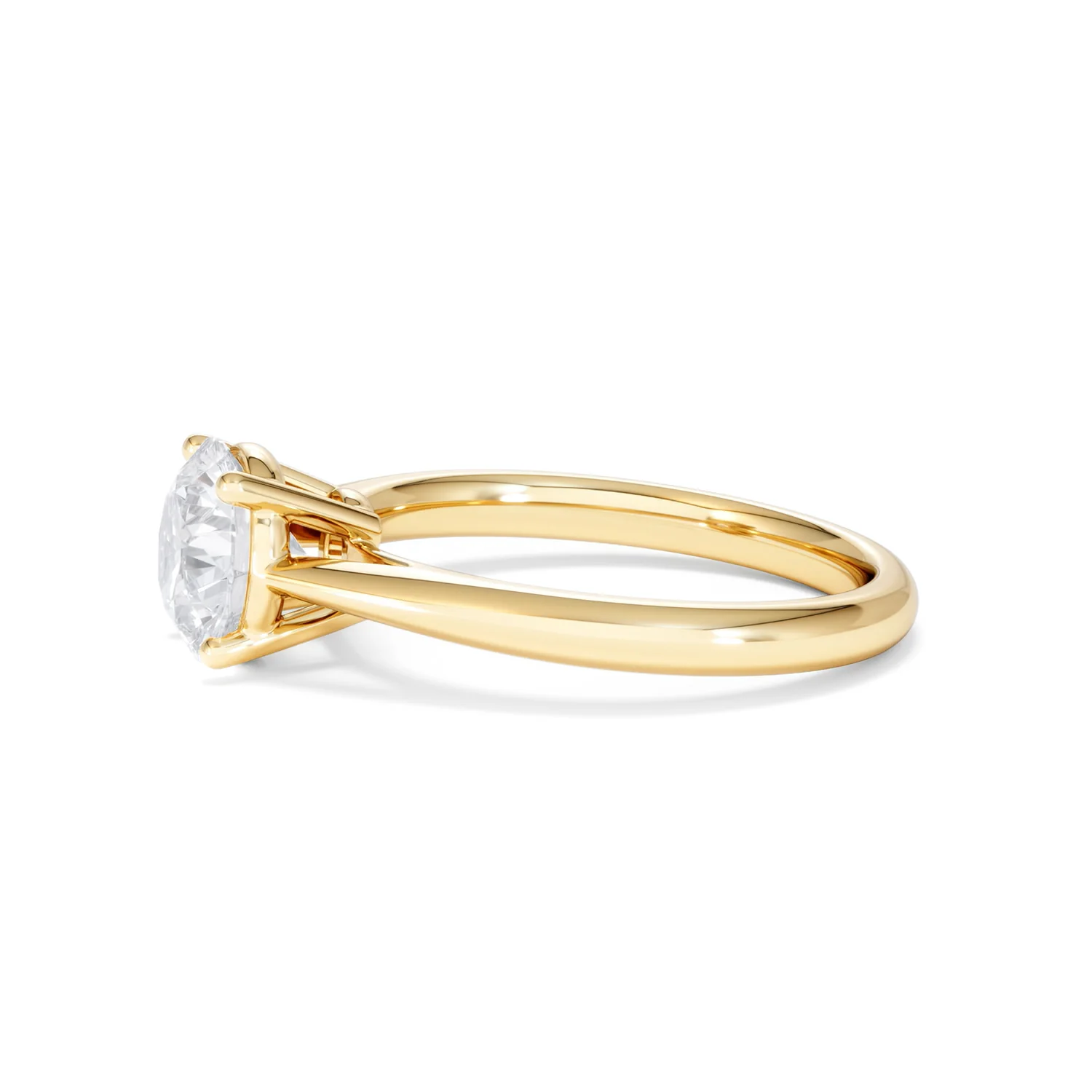 1.50ct Diamond Engagement Ring Elysia Lab F/VS1 IGI Certified 18K Gold - Image 72