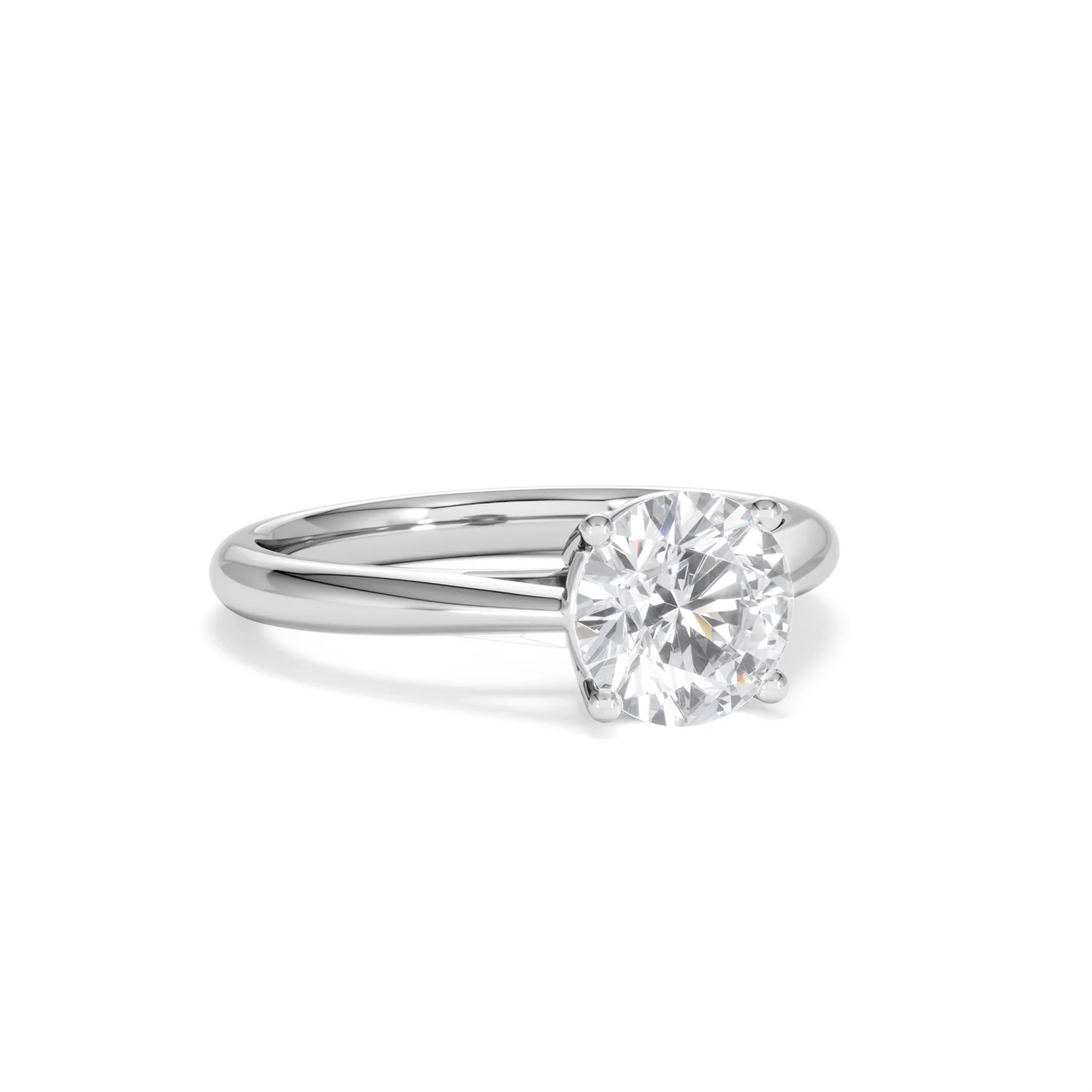 1.50ct Diamond Engagement Ring Elysia Lab F/VS1 IGI Certified Platinum - Image 14