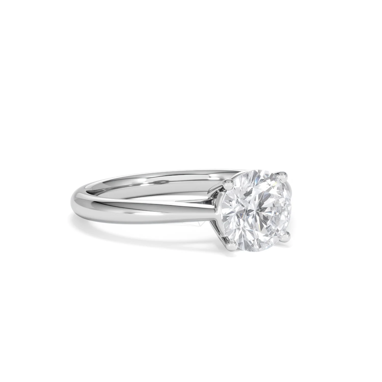 1.50ct Diamond Engagement Ring Elysia Lab F/VS1 IGI Certified Platinum - Image 16