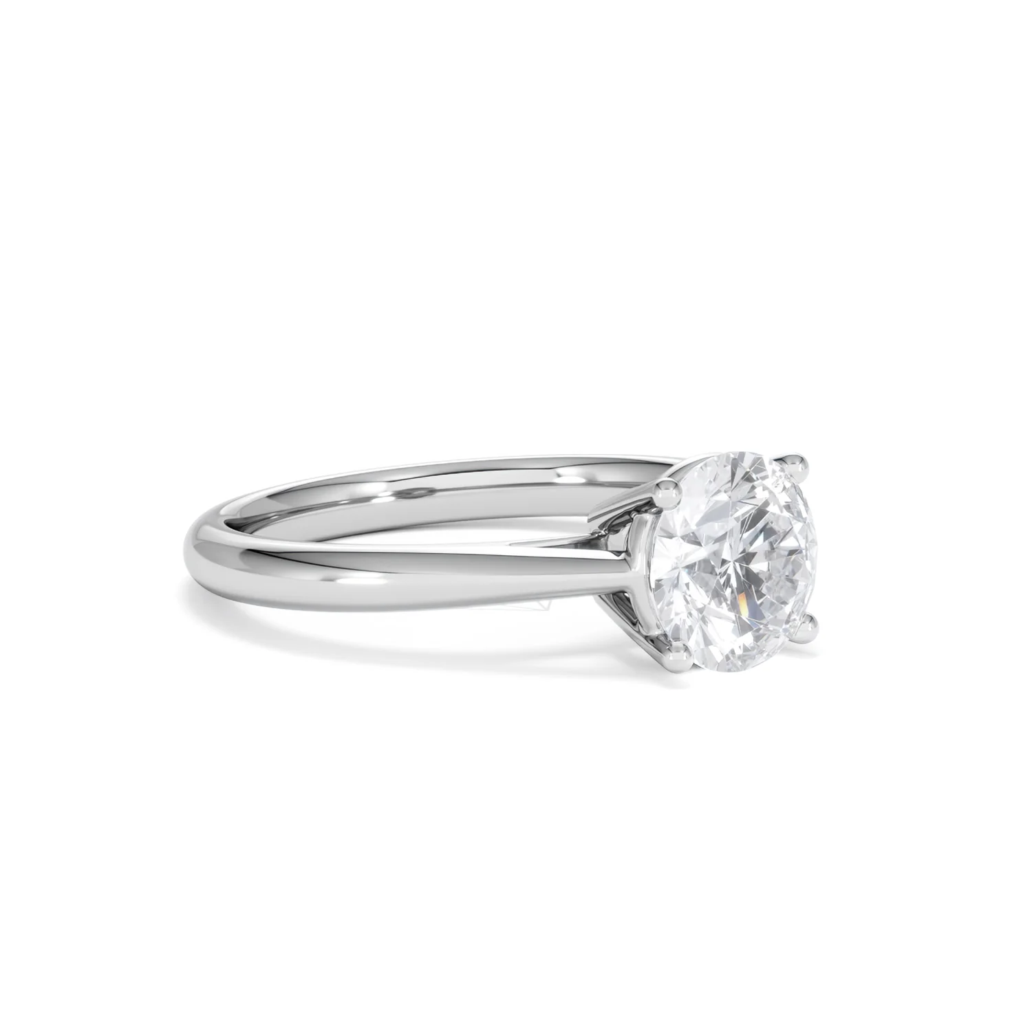1.50ct Diamond Engagement Ring Elysia Lab F/VS1 IGI Certified Platinum - Image 18