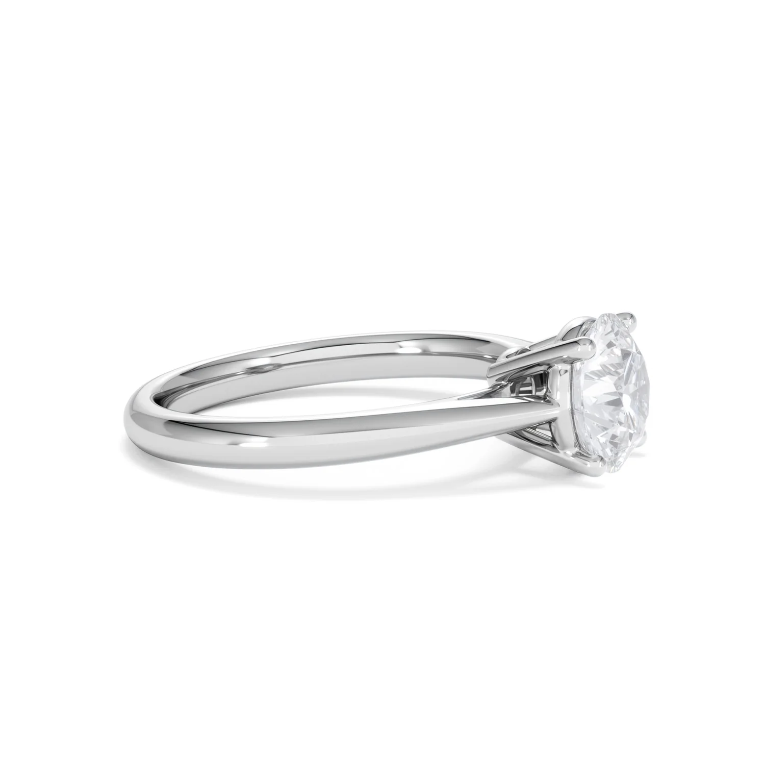 1.50ct Diamond Engagement Ring Elysia Lab F/VS1 IGI Certified Platinum - Image 24