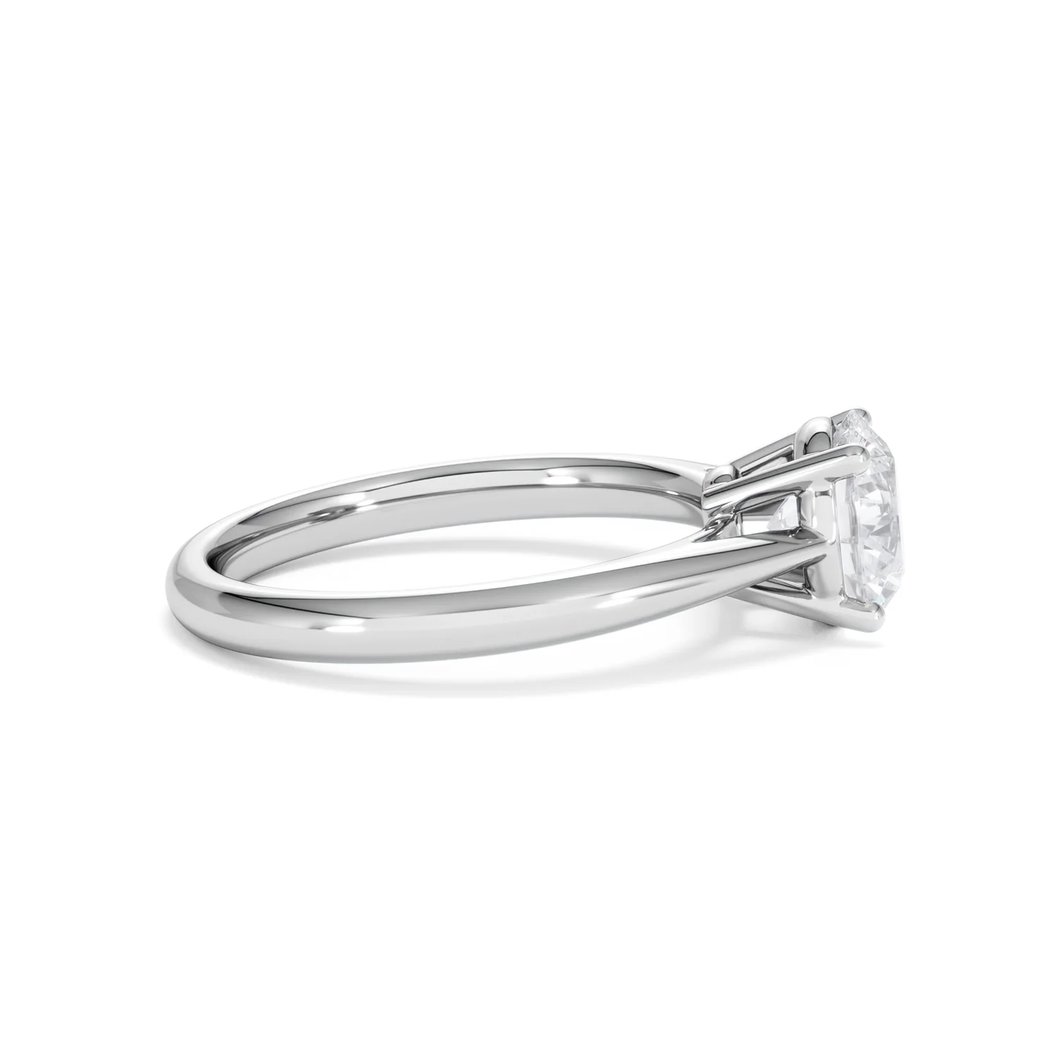 1.50ct Diamond Engagement Ring Elysia Lab F/VS1 IGI Certified Platinum - Image 28