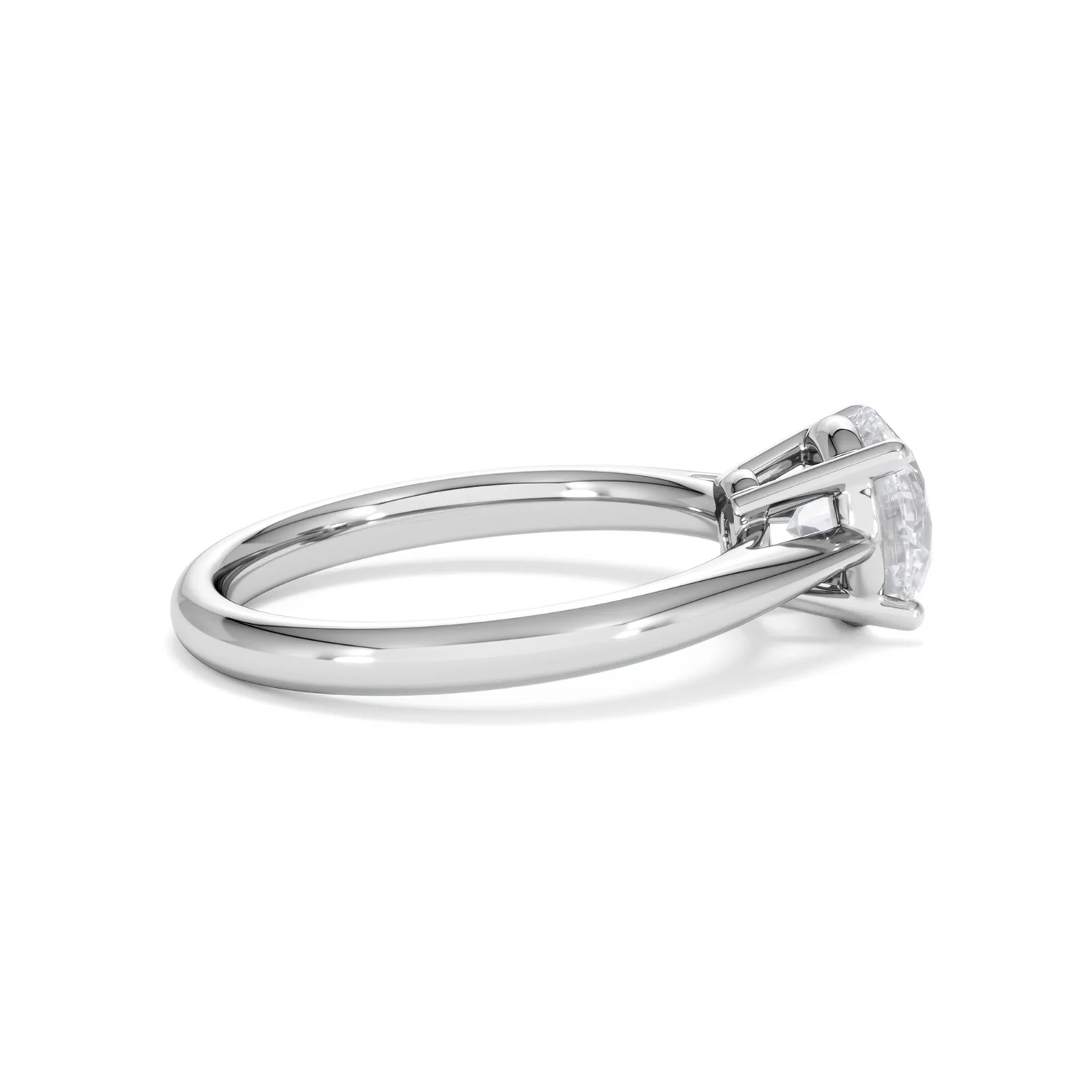 1.50ct Diamond Engagement Ring Elysia Lab F/VS1 IGI Certified Platinum - Image 31