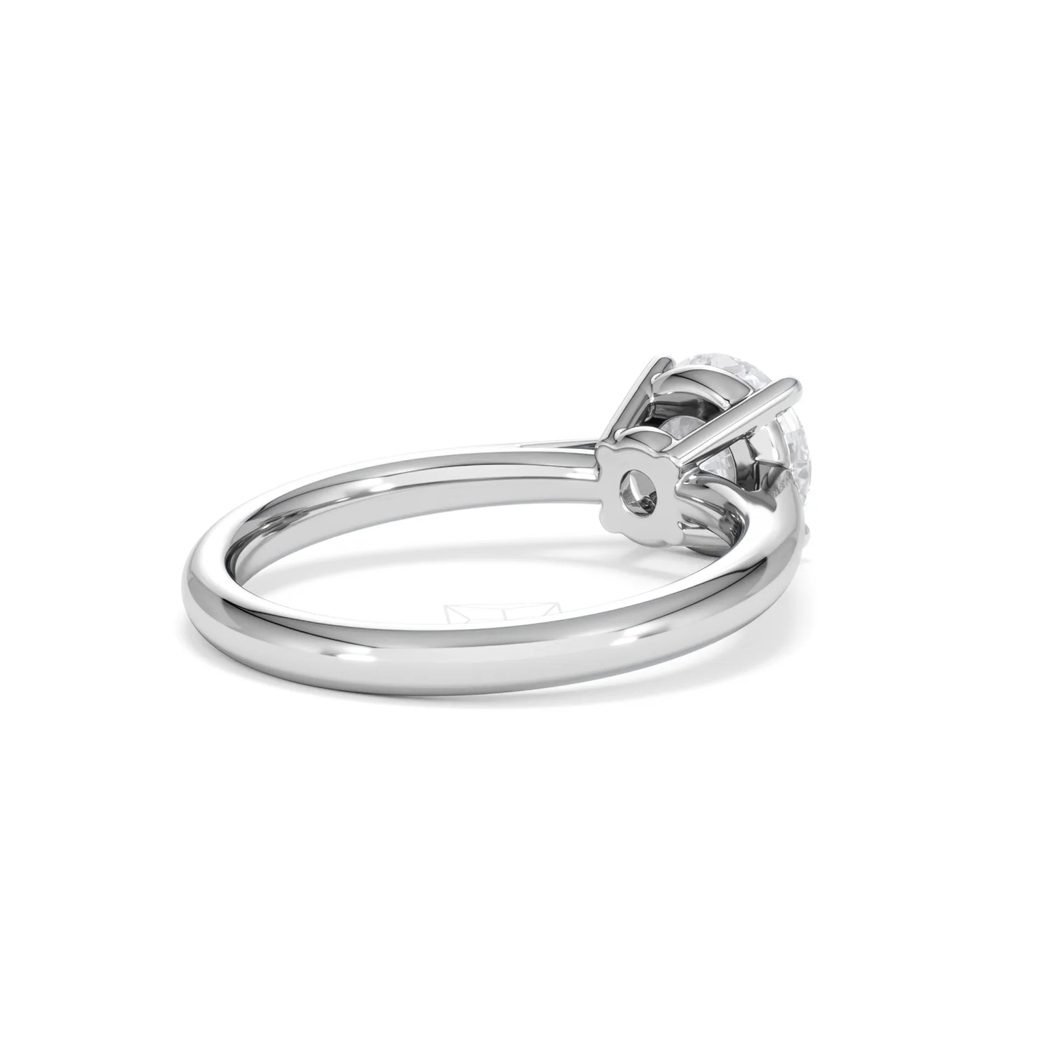 1.50ct Diamond Engagement Ring Elysia Lab F/VS1 IGI Certified Platinum - Image 40