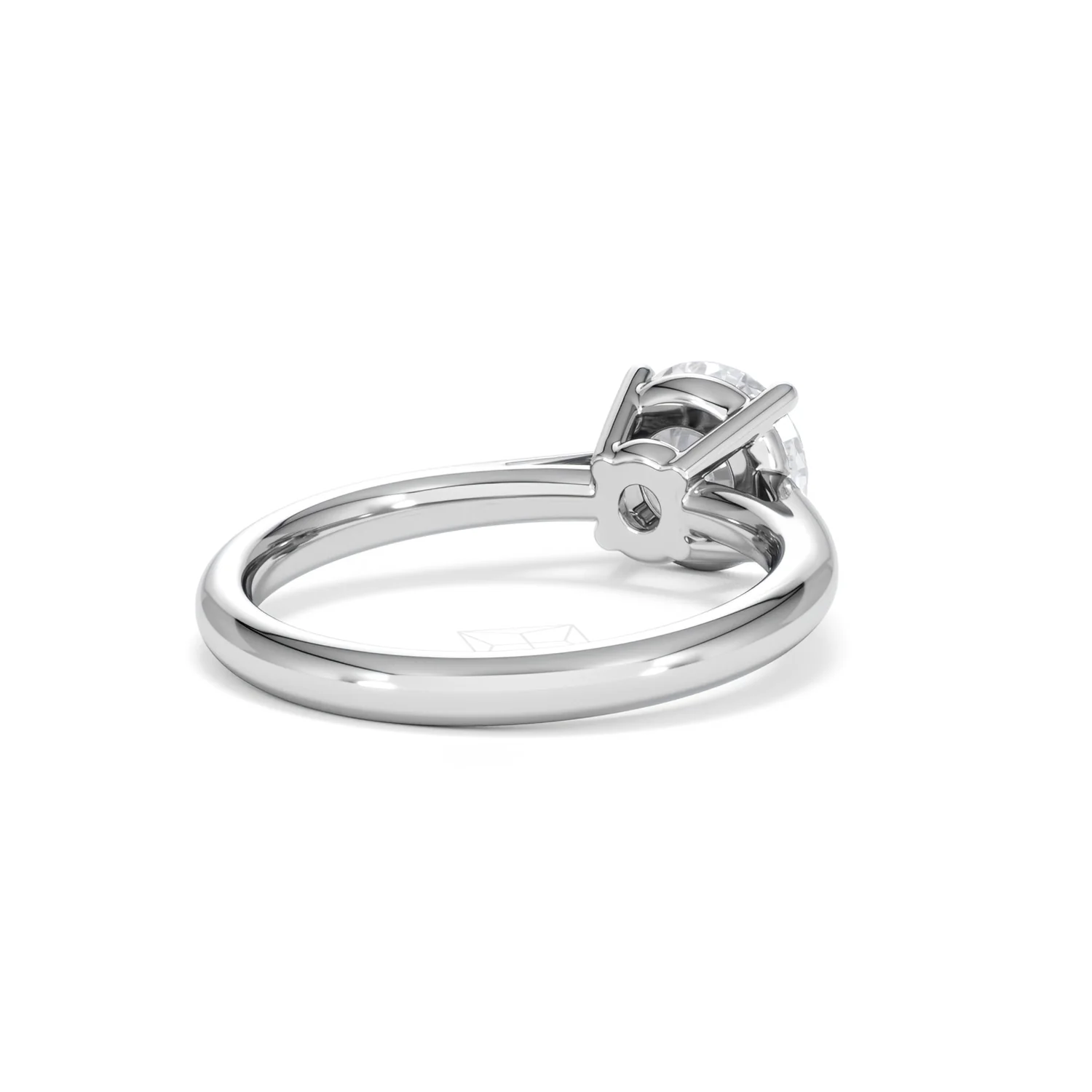 1.50ct Diamond Engagement Ring Elysia Lab F/VS1 IGI Certified Platinum - Image 42