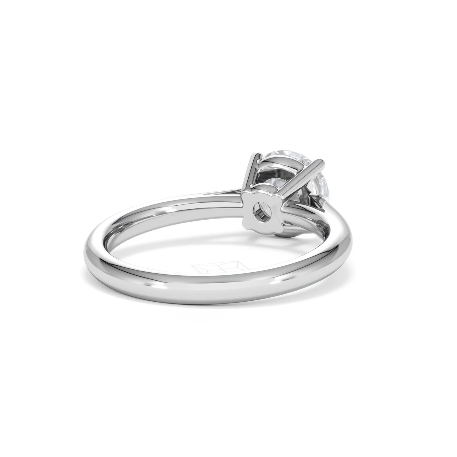 1.50ct Diamond Engagement Ring Elysia Lab F/VS1 IGI Certified Platinum - Image 43