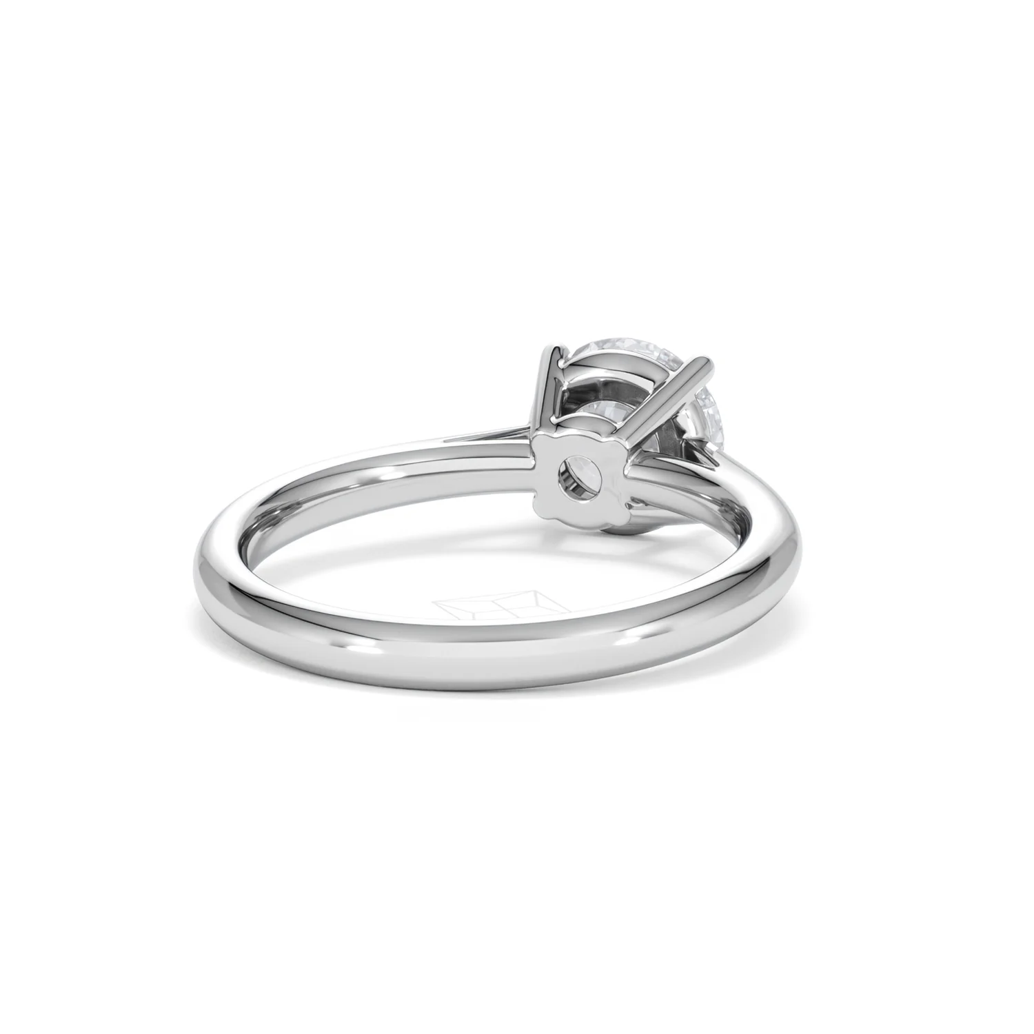 1.50ct Diamond Engagement Ring Elysia Lab F/VS1 IGI Certified Platinum - Image 44