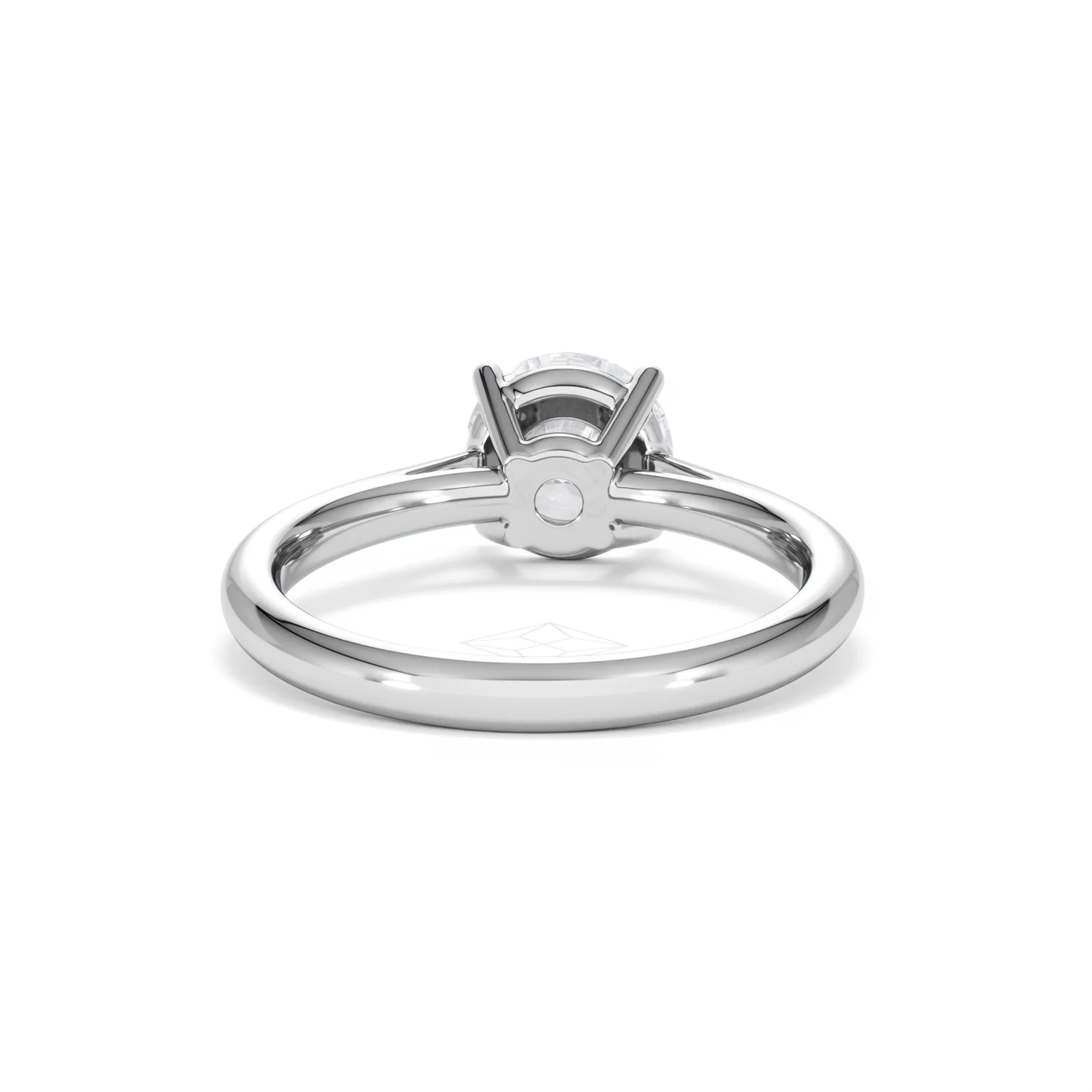 1.50ct Diamond Engagement Ring Elysia Lab F/VS1 IGI Certified Platinum - Image 48
