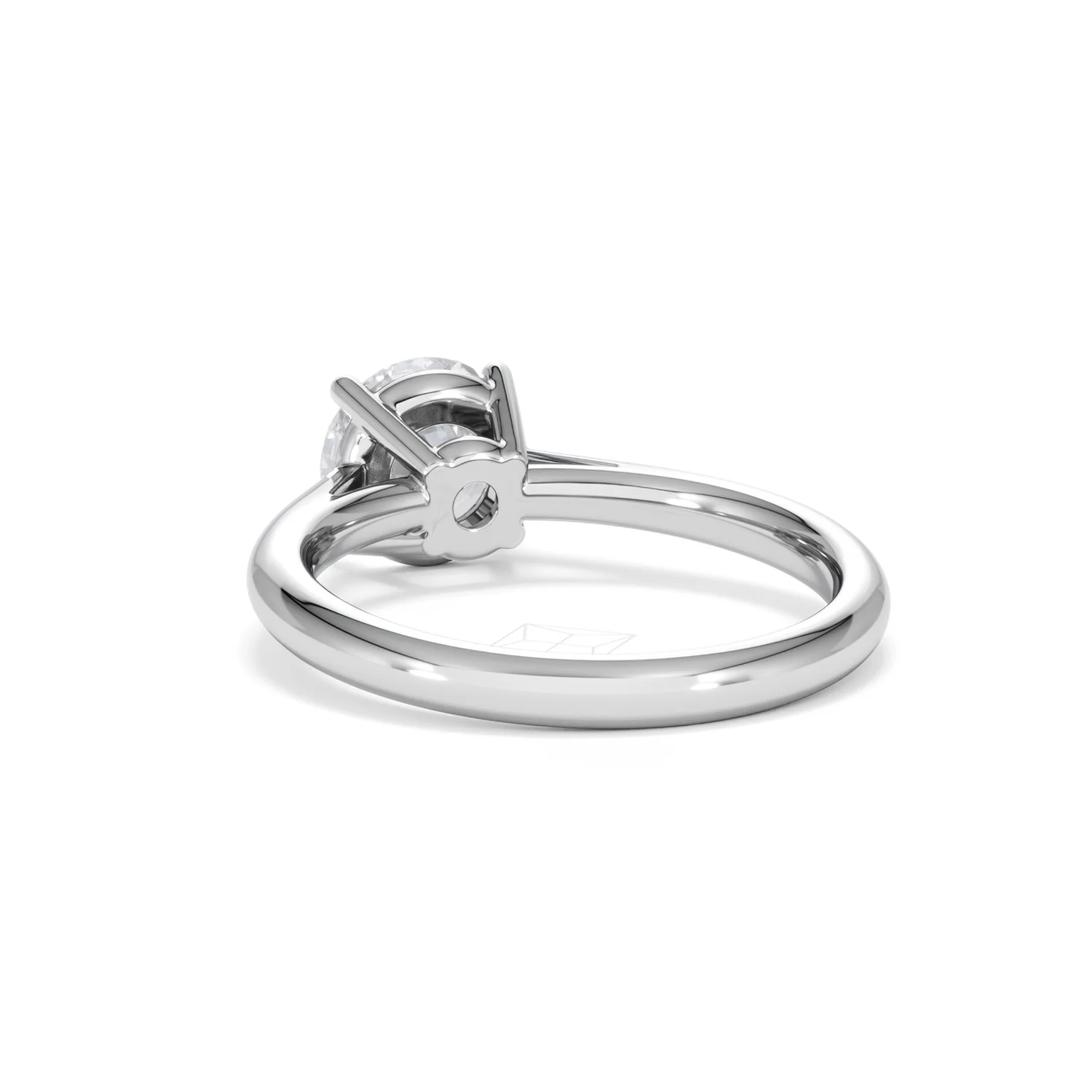 1.50ct Diamond Engagement Ring Elysia Lab F/VS1 IGI Certified Platinum - Image 54