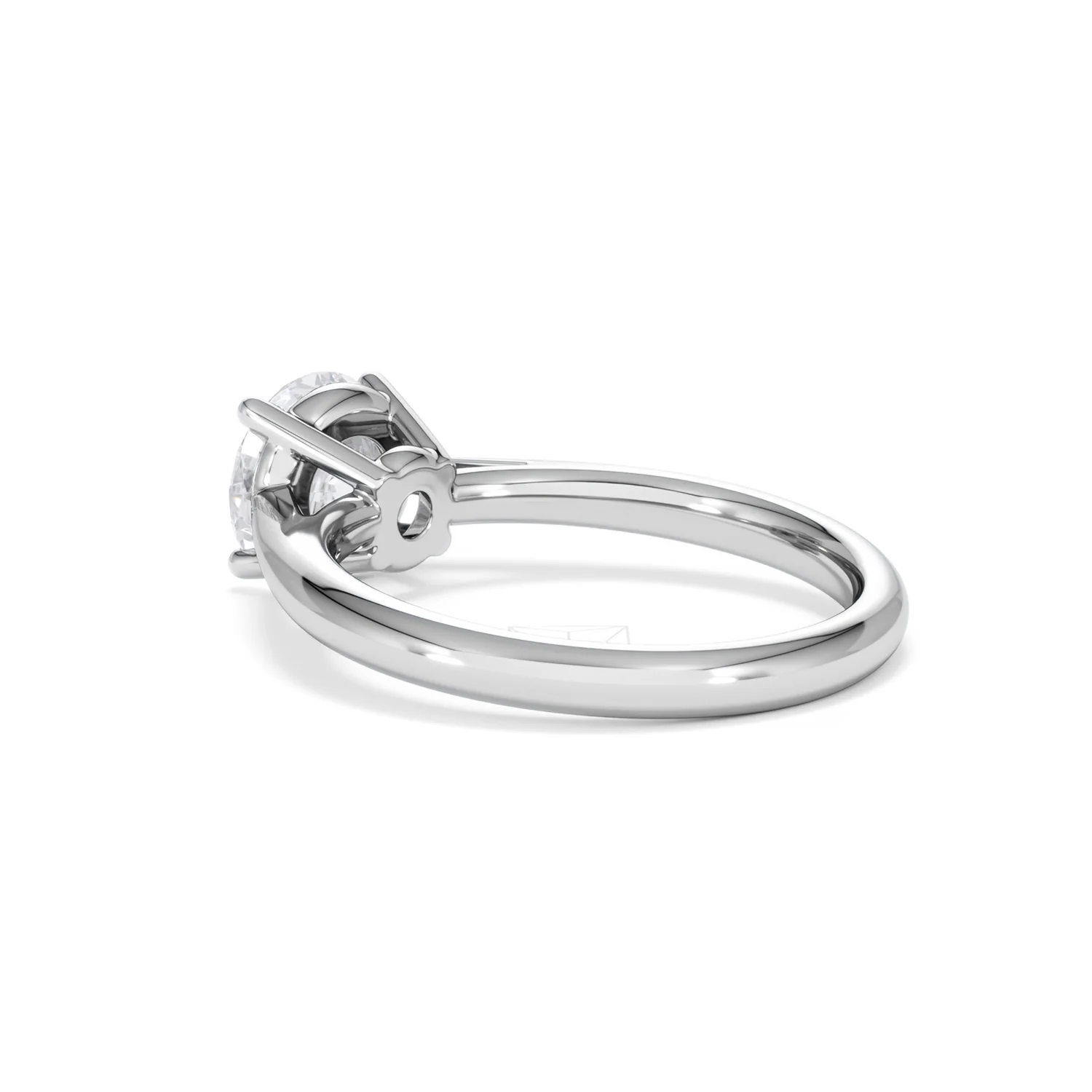 1.50ct Diamond Engagement Ring Elysia Lab F/VS1 IGI Certified Platinum - Image 59