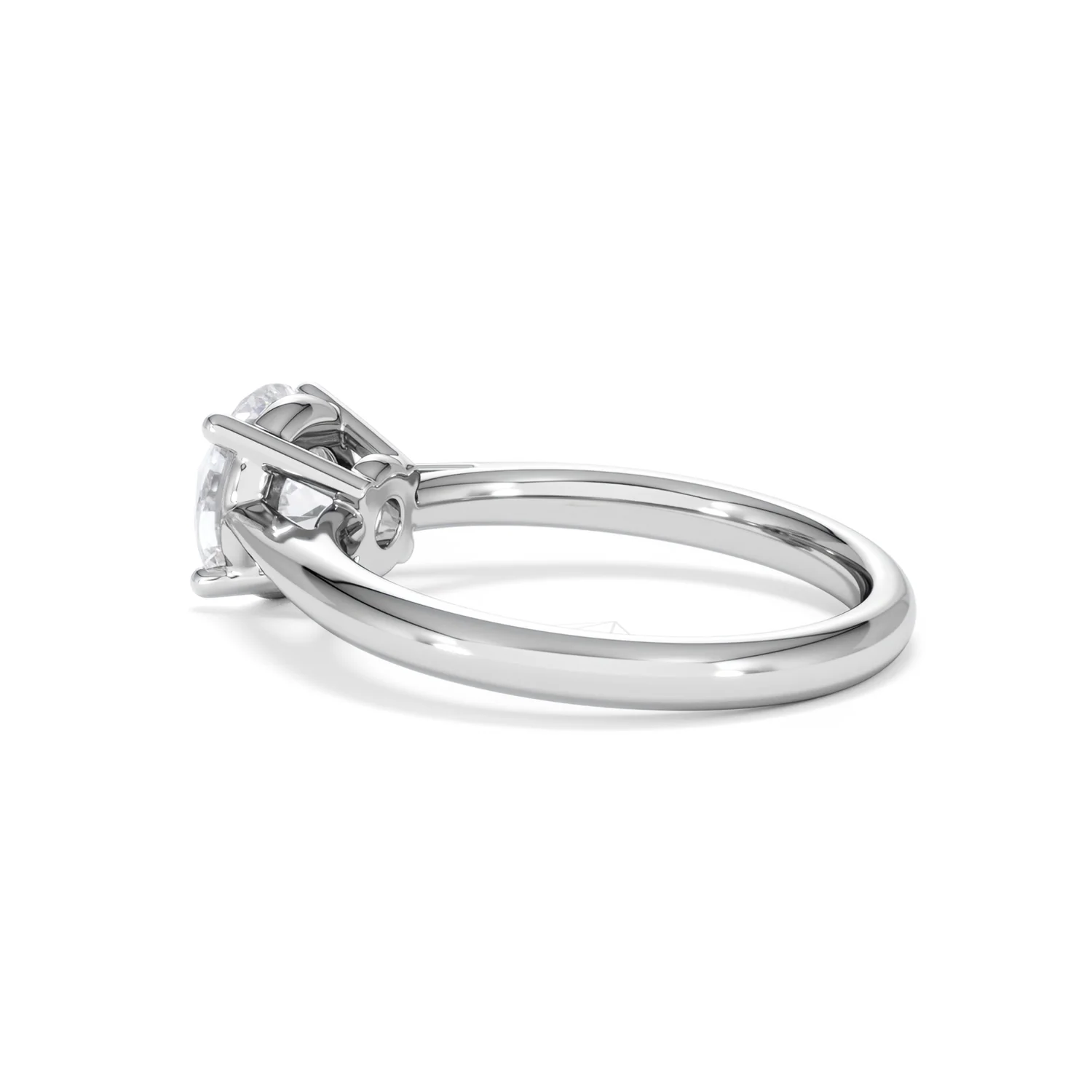 1.50ct Diamond Engagement Ring Elysia Lab F/VS1 IGI Certified Platinum - Image 62