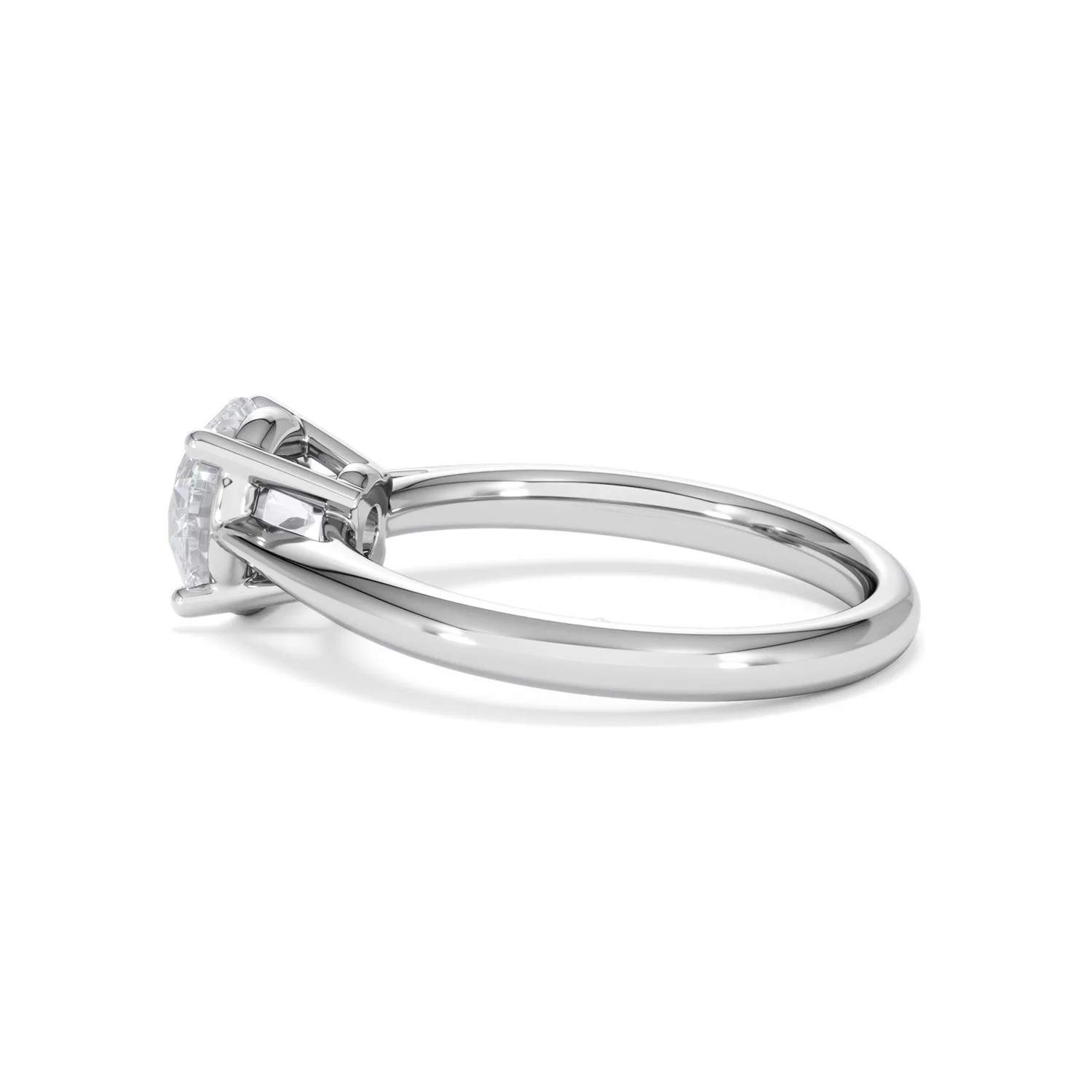 1.50ct Diamond Engagement Ring Elysia Lab F/VS1 IGI Certified Platinum - Image 65