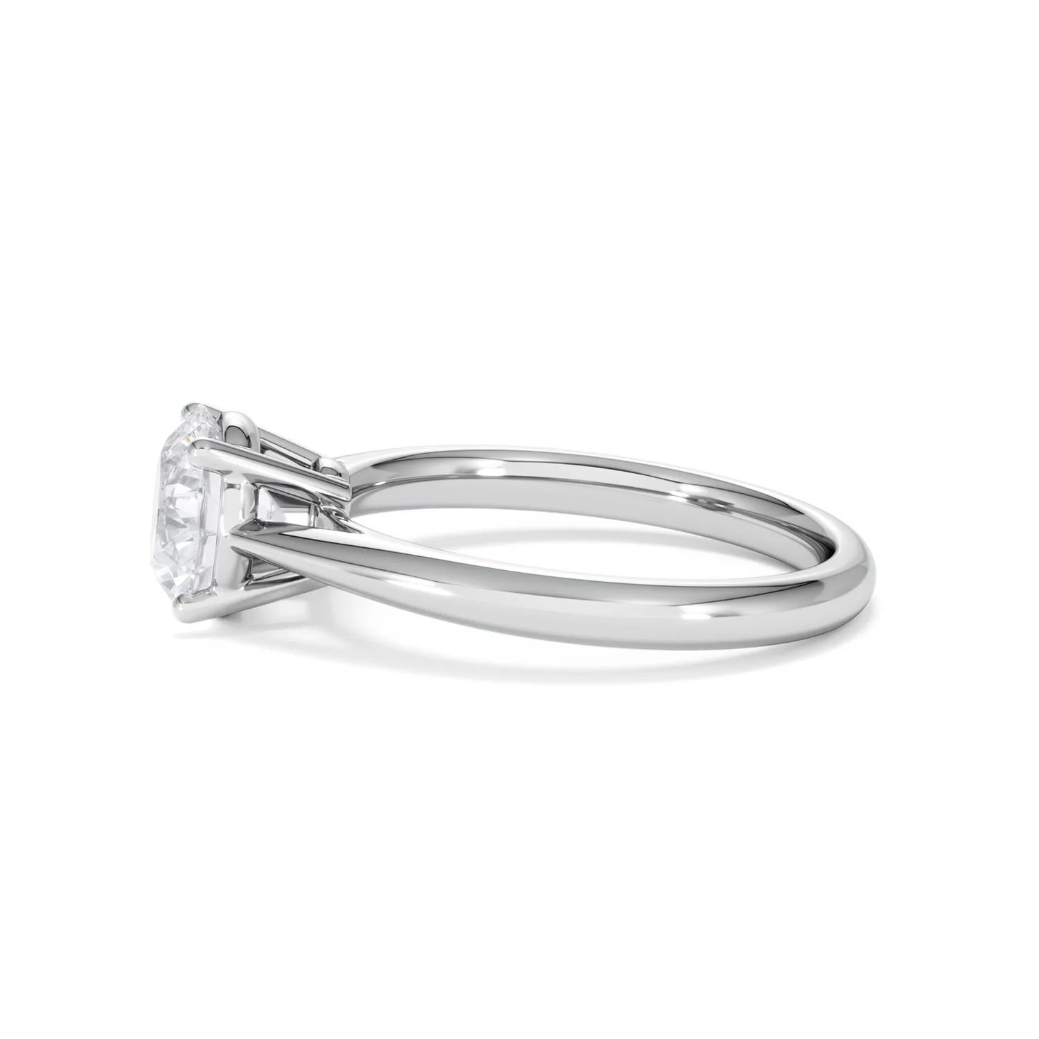 1.50ct Diamond Engagement Ring Elysia Lab F/VS1 IGI Certified Platinum - Image 70