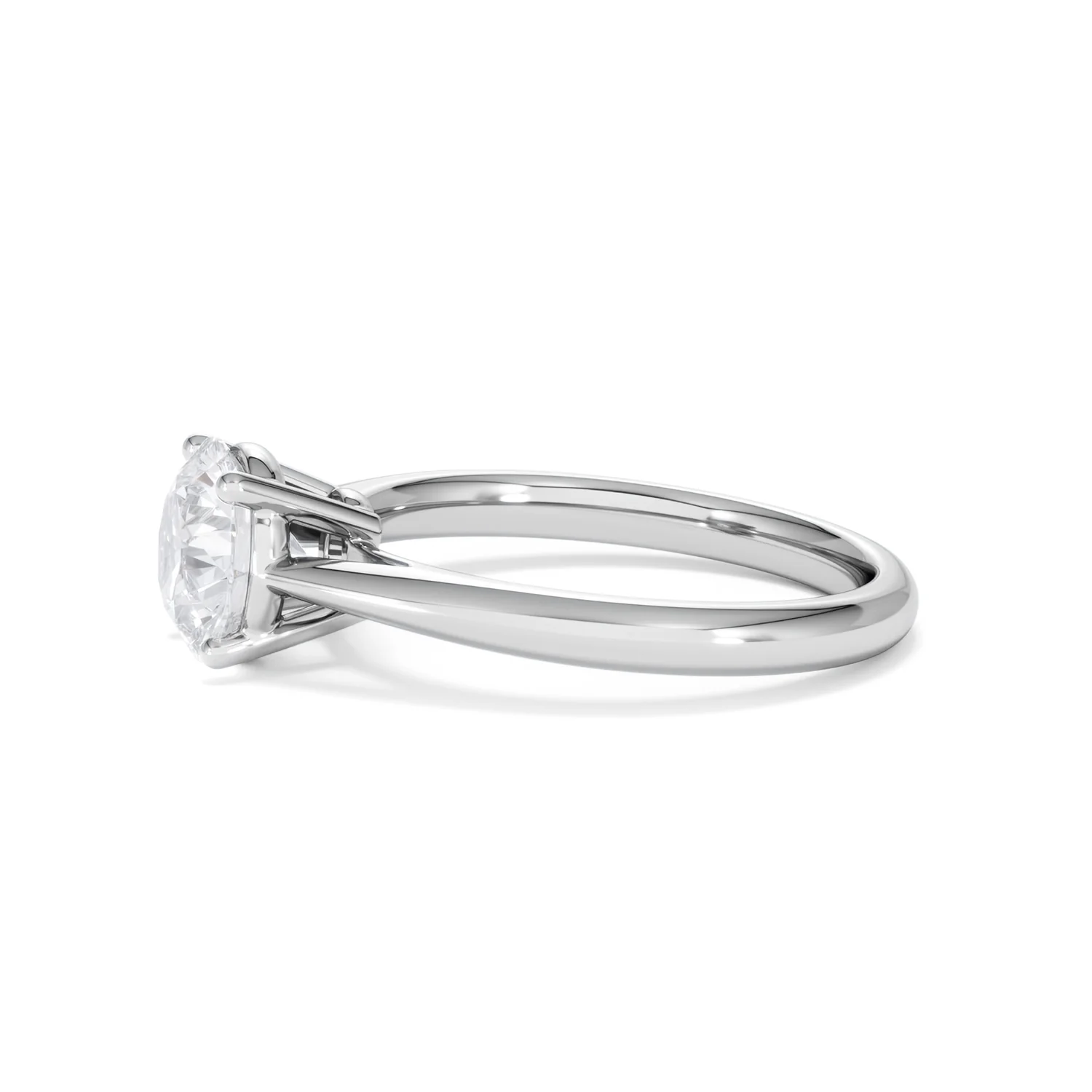 1.50ct Diamond Engagement Ring Elysia Lab F/VS1 IGI Certified Platinum - Image 72