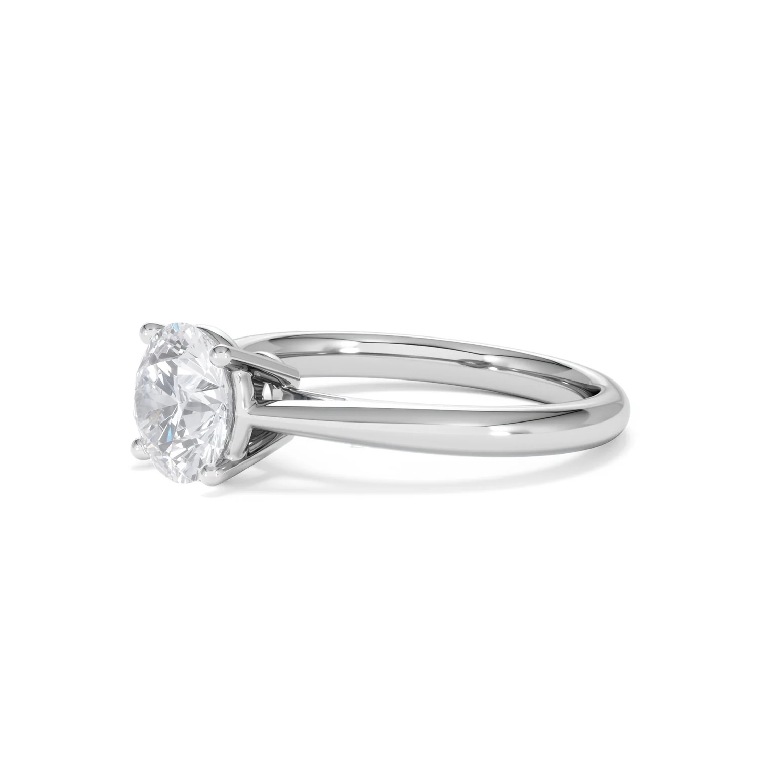 1.50ct Diamond Engagement Ring Elysia Lab F/VS1 IGI Certified Platinum - Image 77