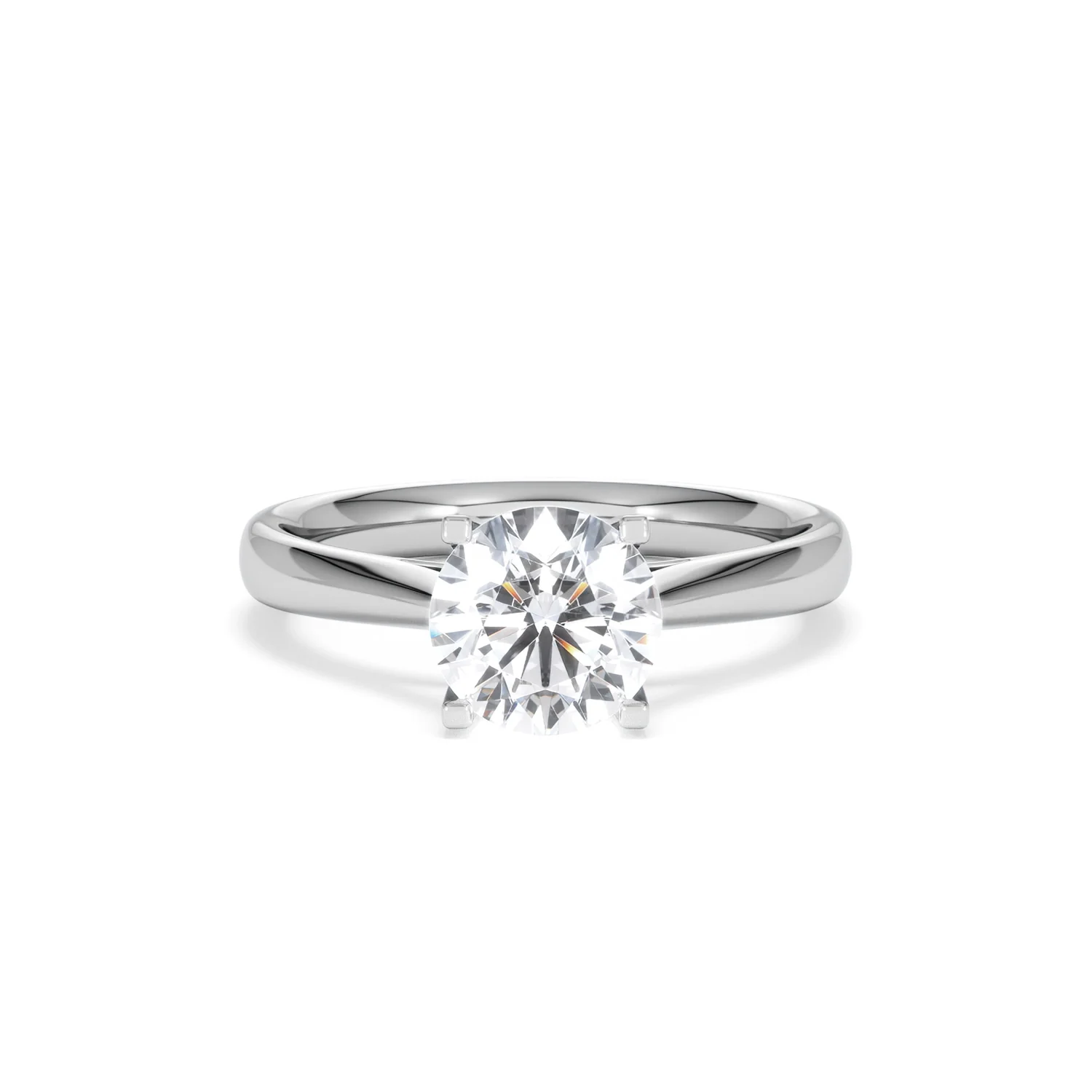 1.50ct Diamond Engagement Ring Grace Lab F/VS1 18K White Gold - Image 8