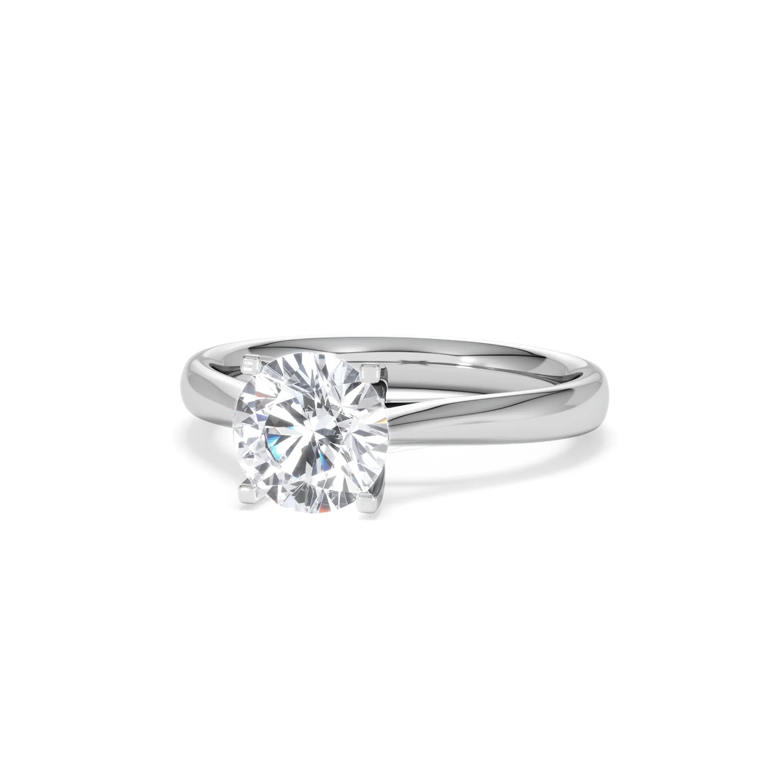 1.50ct Diamond Engagement Ring Grace Lab F/VS1 18K White Gold - Image 84
