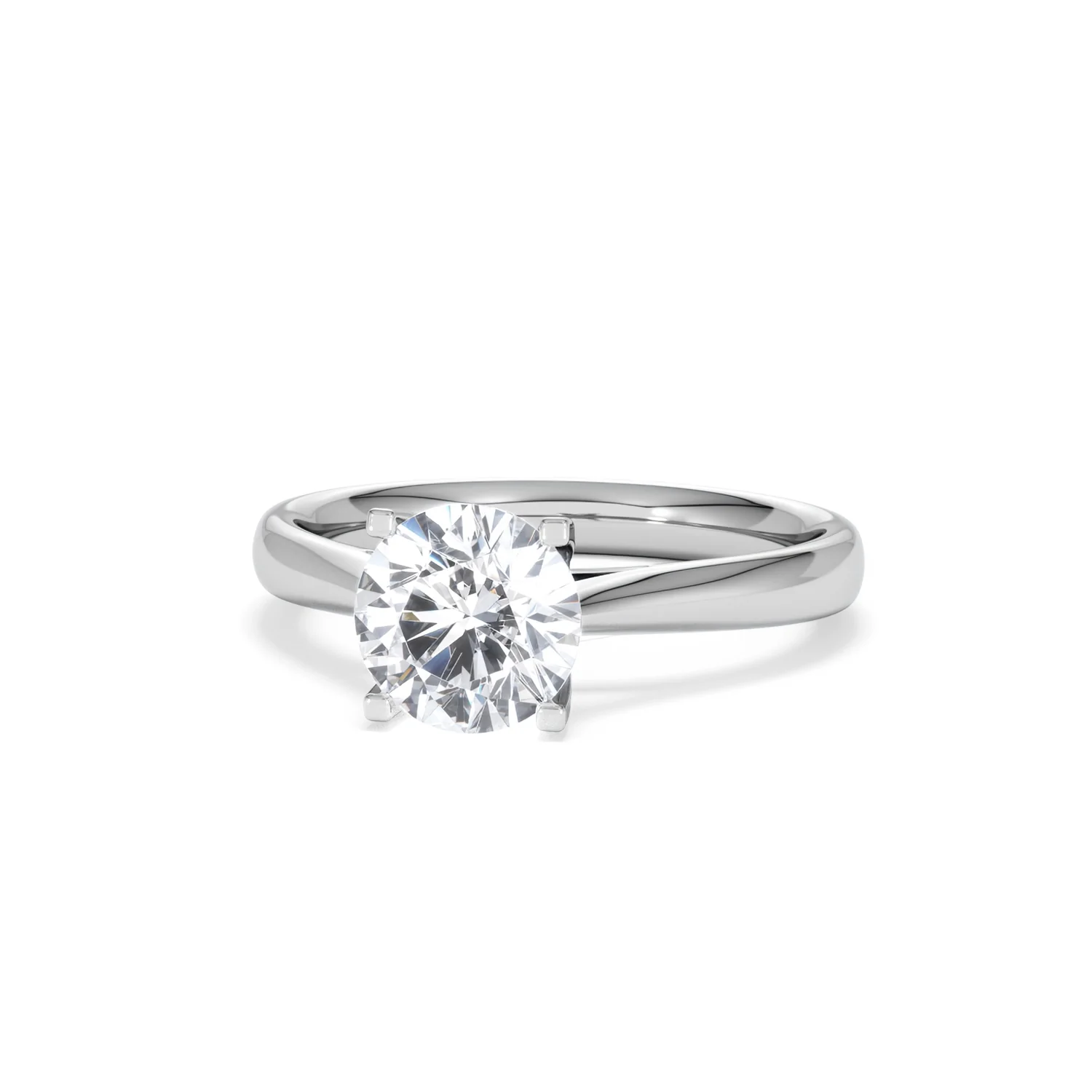 1.50ct Diamond Engagement Ring Grace Lab F/VS1 18K White Gold - Image 85