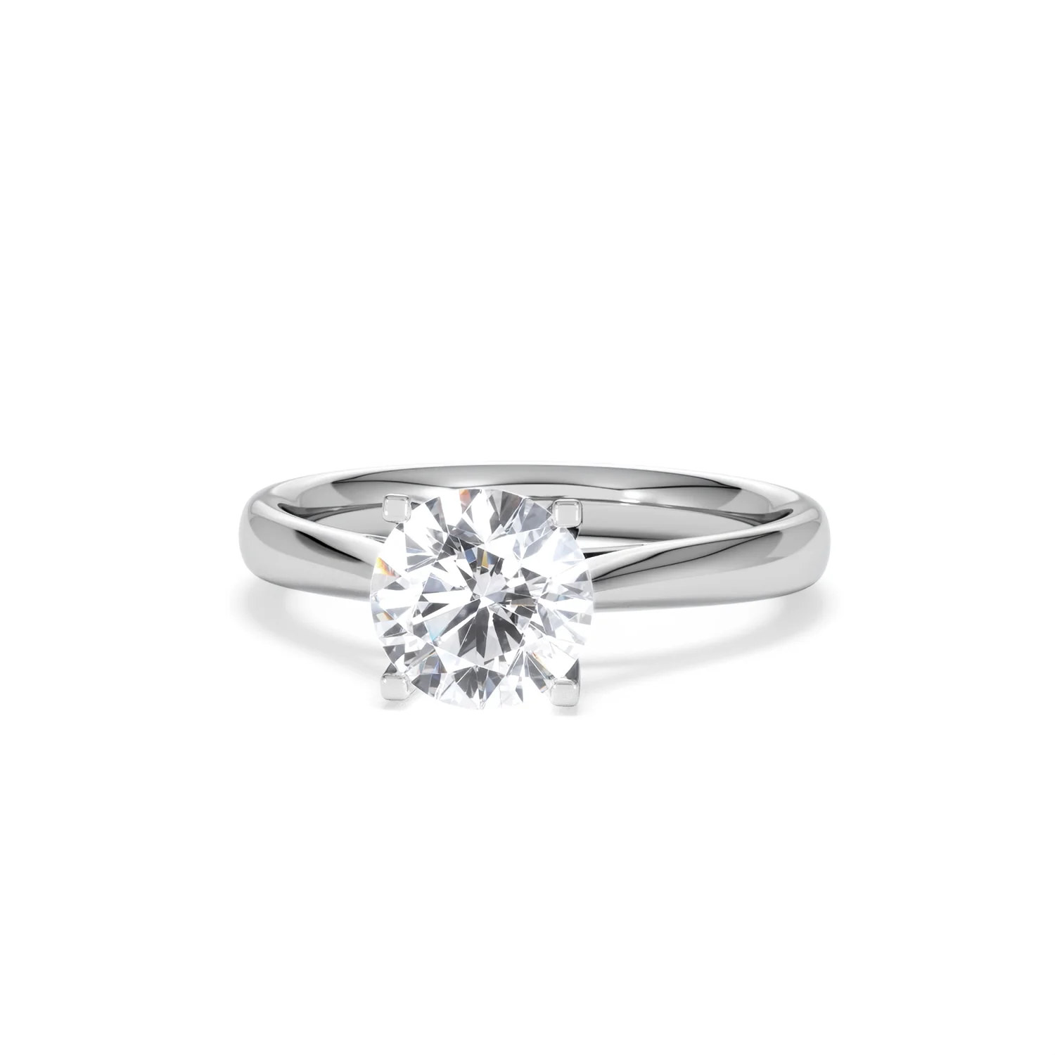 1.50ct Diamond Engagement Ring Grace Lab F/VS1 18K White Gold - Image 86